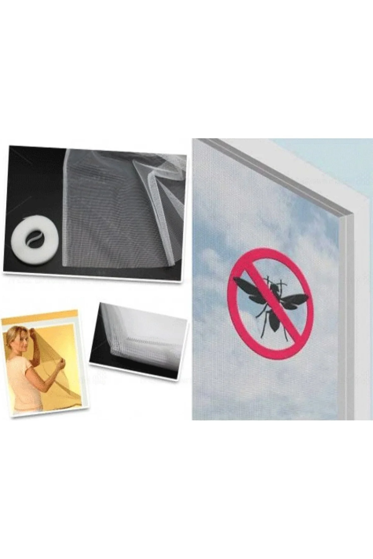 Pencere Cam Sinekliği ( 150 Cm X 100 Cm. ) Bx40 Pencere Cam Sinekliği ( 150 Cm X 100 Cm. ) Bx40 - Görsel 2