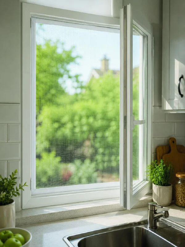 Pencere Ve Balkon İçin Tek Kanatlı Kolay Takılan Sineklik - Lisinya