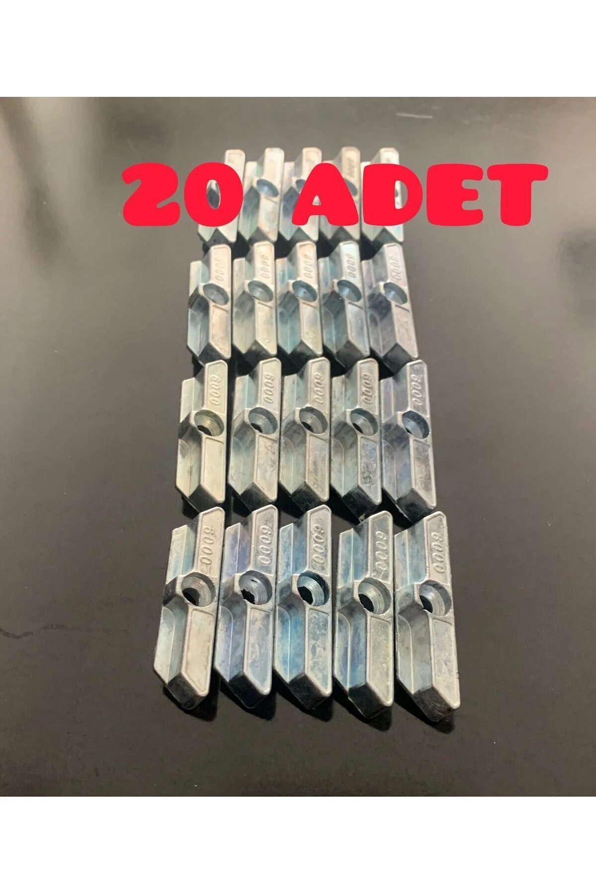 Pencere Ve Kapı Zamağı 20 Adet(6000)