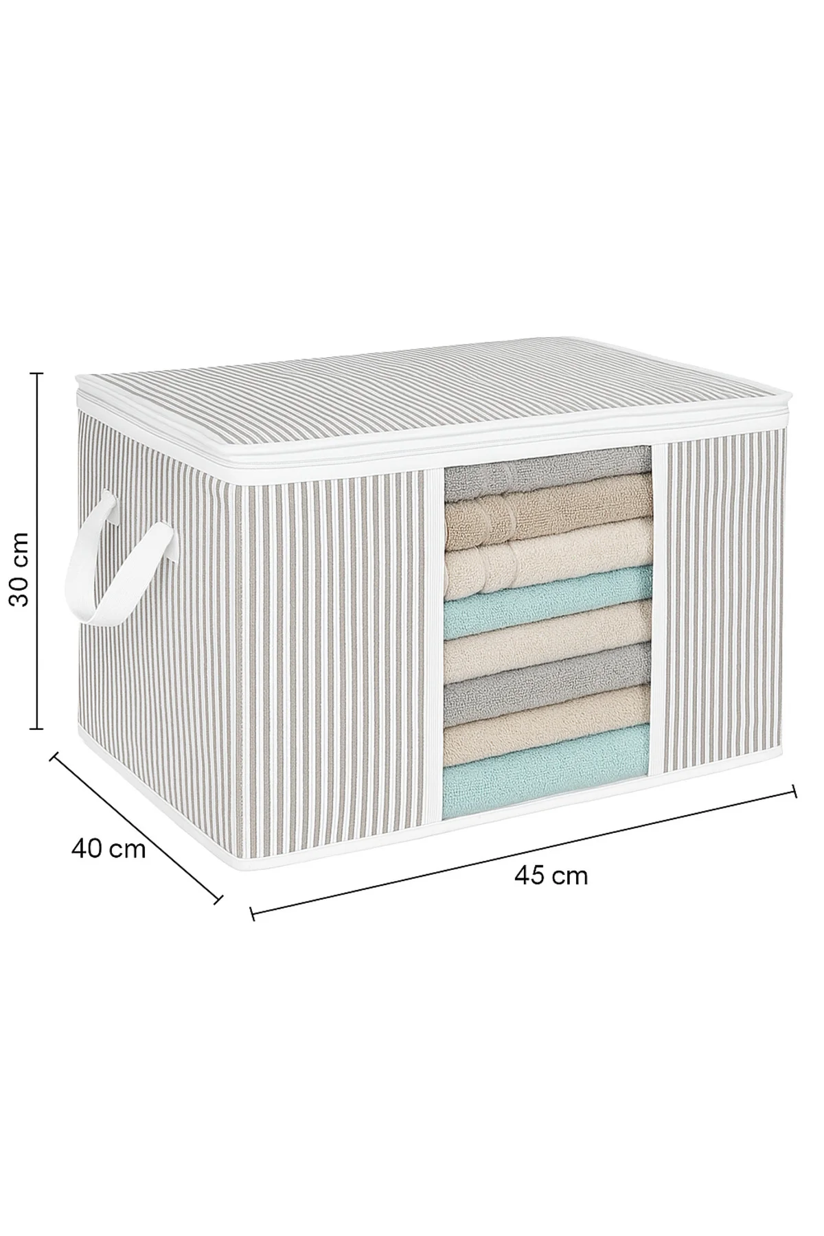 Pencereli Kazak Hurcu 45*40*30cm - Pamuklu - 1 - 45 x 40