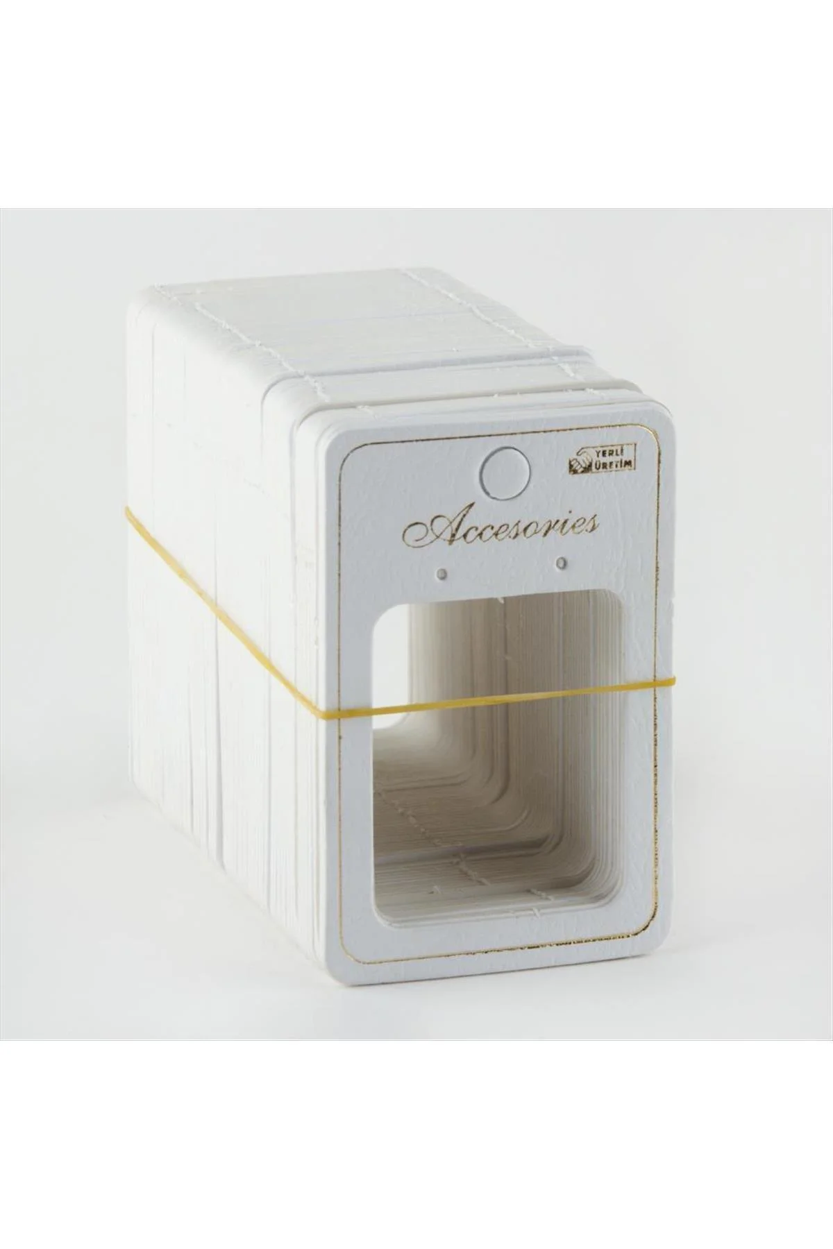 Pencereli Lüx Küpe Kartı 100 Adet