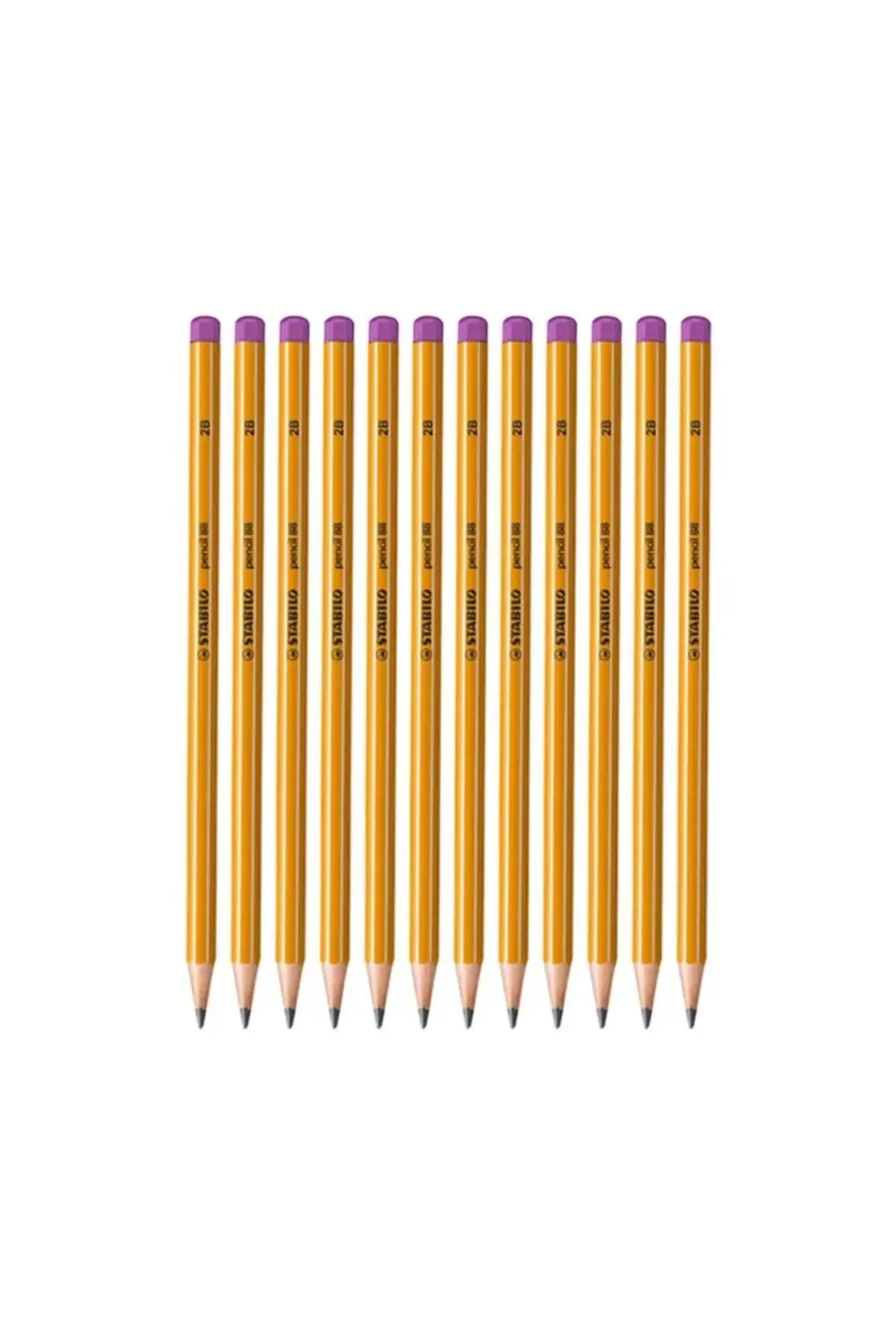 Pencil 88 Pembe Kurşun Kalem 2b 12 Adet