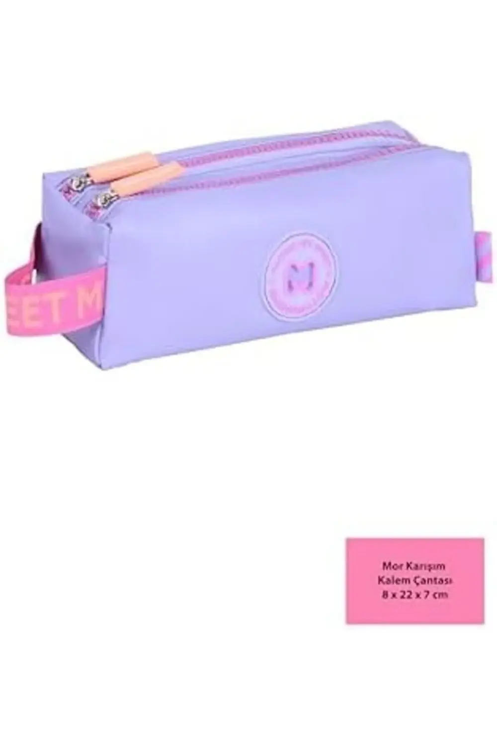 PENCIL CASE SMOOTHY PURPLE KALEM KUTUSU 395519