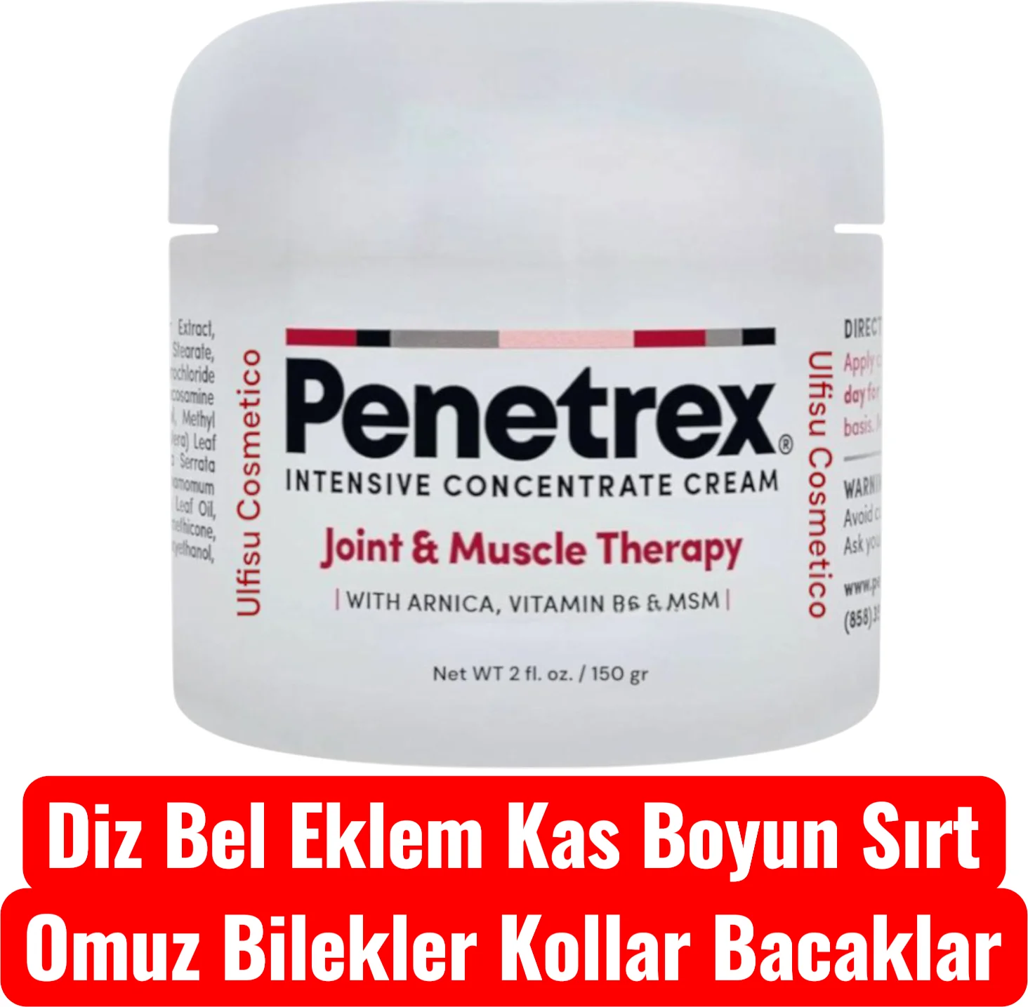 Penetrex Krem – Eklemt ve Kas Ağrılarına Etkili Çözüm