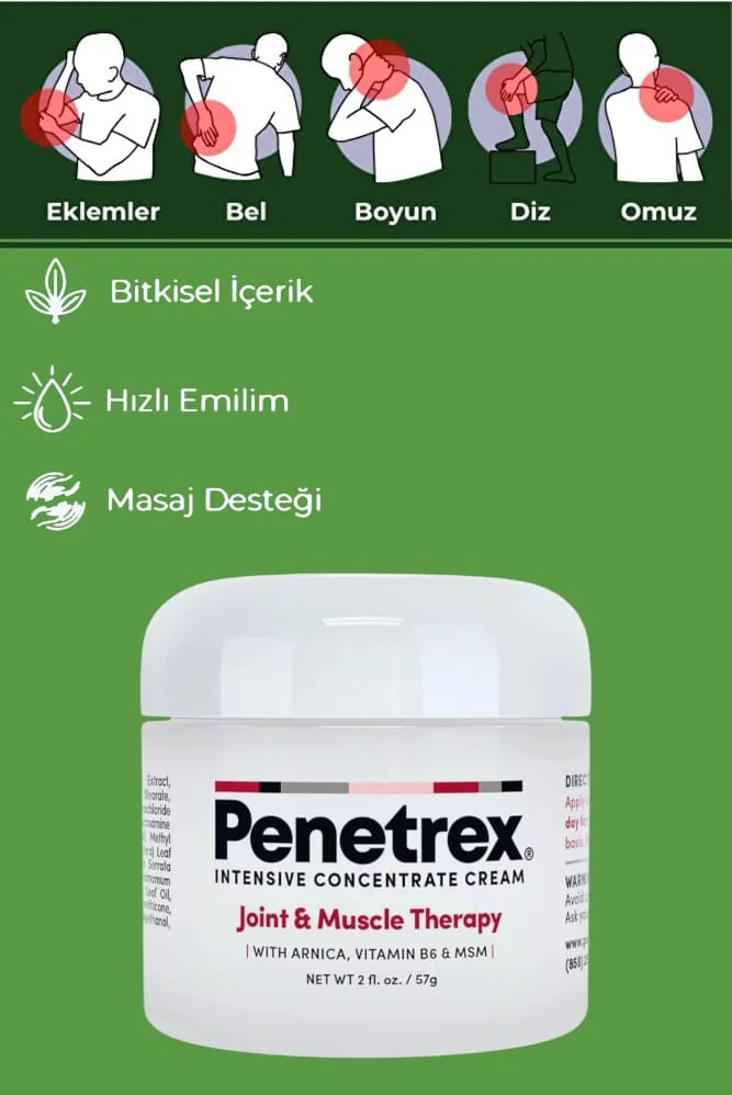 Penetrex Vücut Bakım ve Masaj Kremi - Etkili Kas ve Eklemler İçin Fiyatı, Yorumları ve Özellikleri
