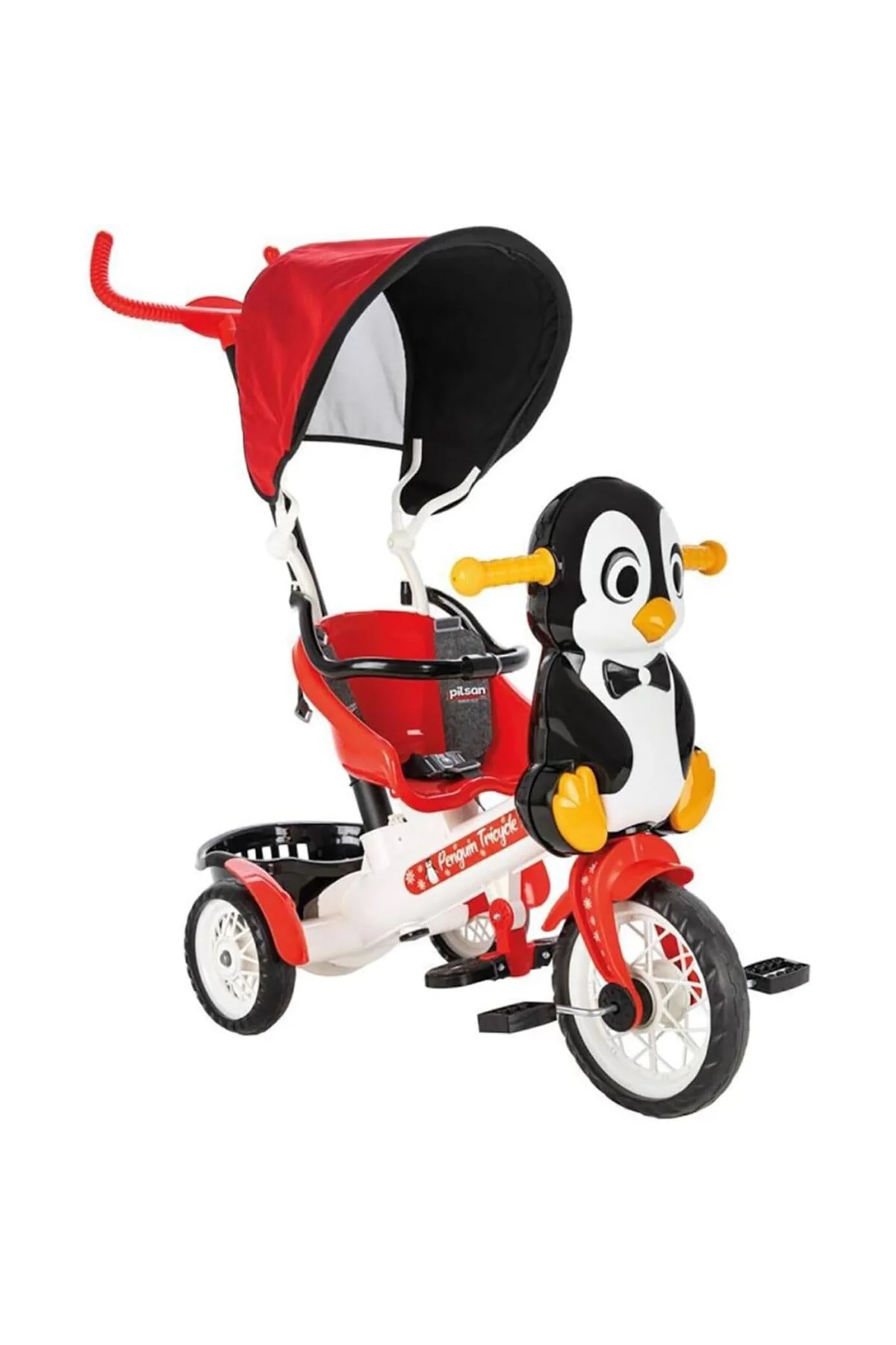 Penguen Kontrollü Bisiklet Kırmızı