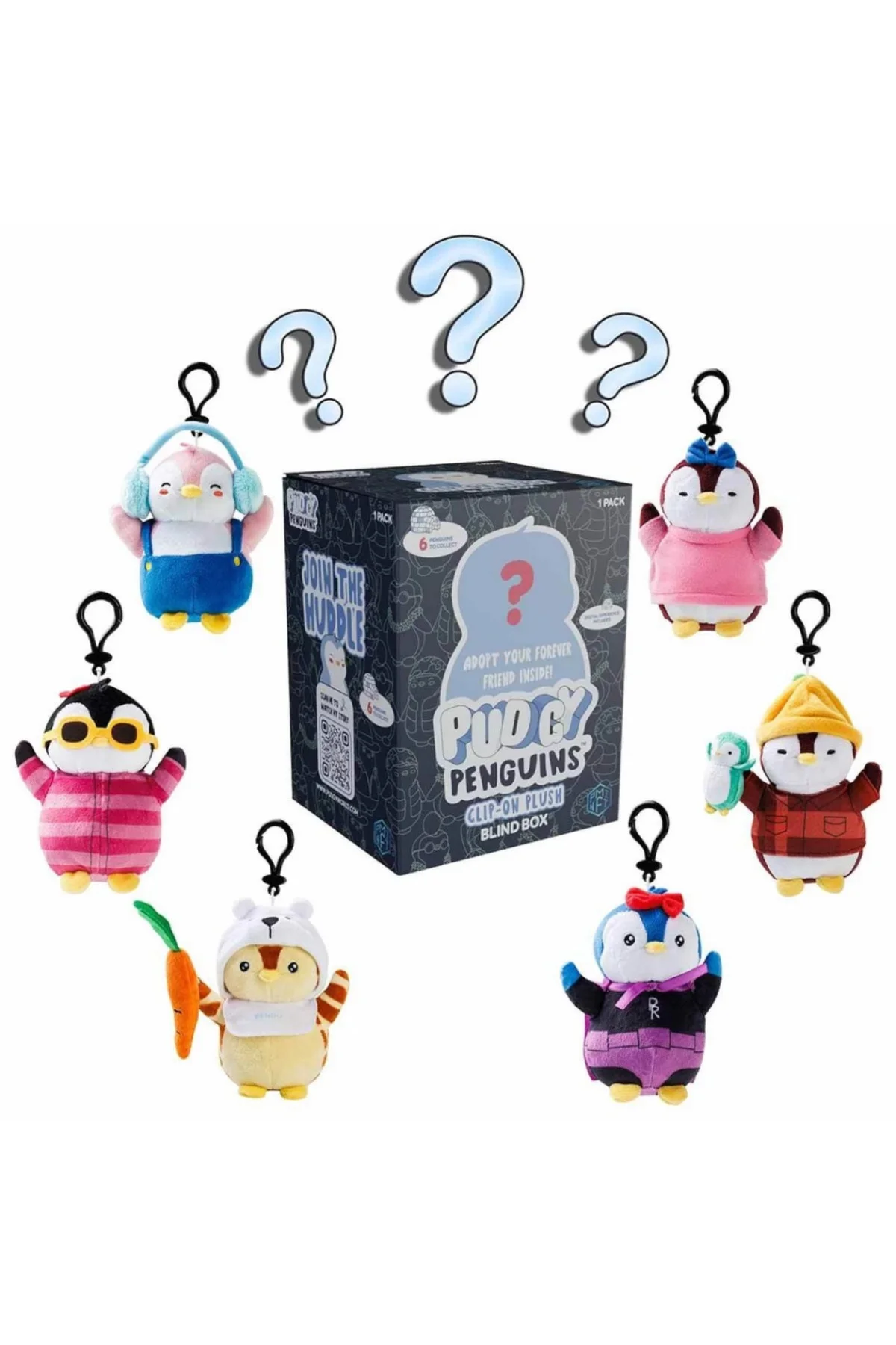 Penguins Anahtarlık Klipsi Sürpriz Paket