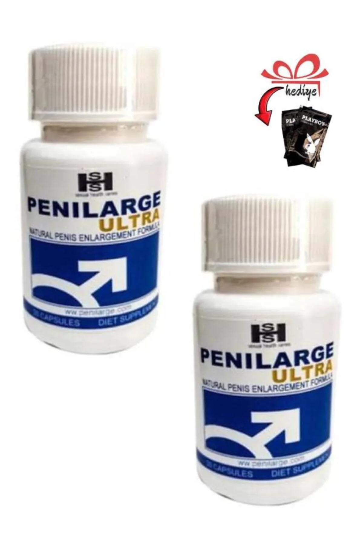 Penilarge Ultra Erkek Destek Takviyesi 30'lu x 2 Adet + Kayganlaştırıcı Jelle Fiyatı, Yorumları ve Özellikleri