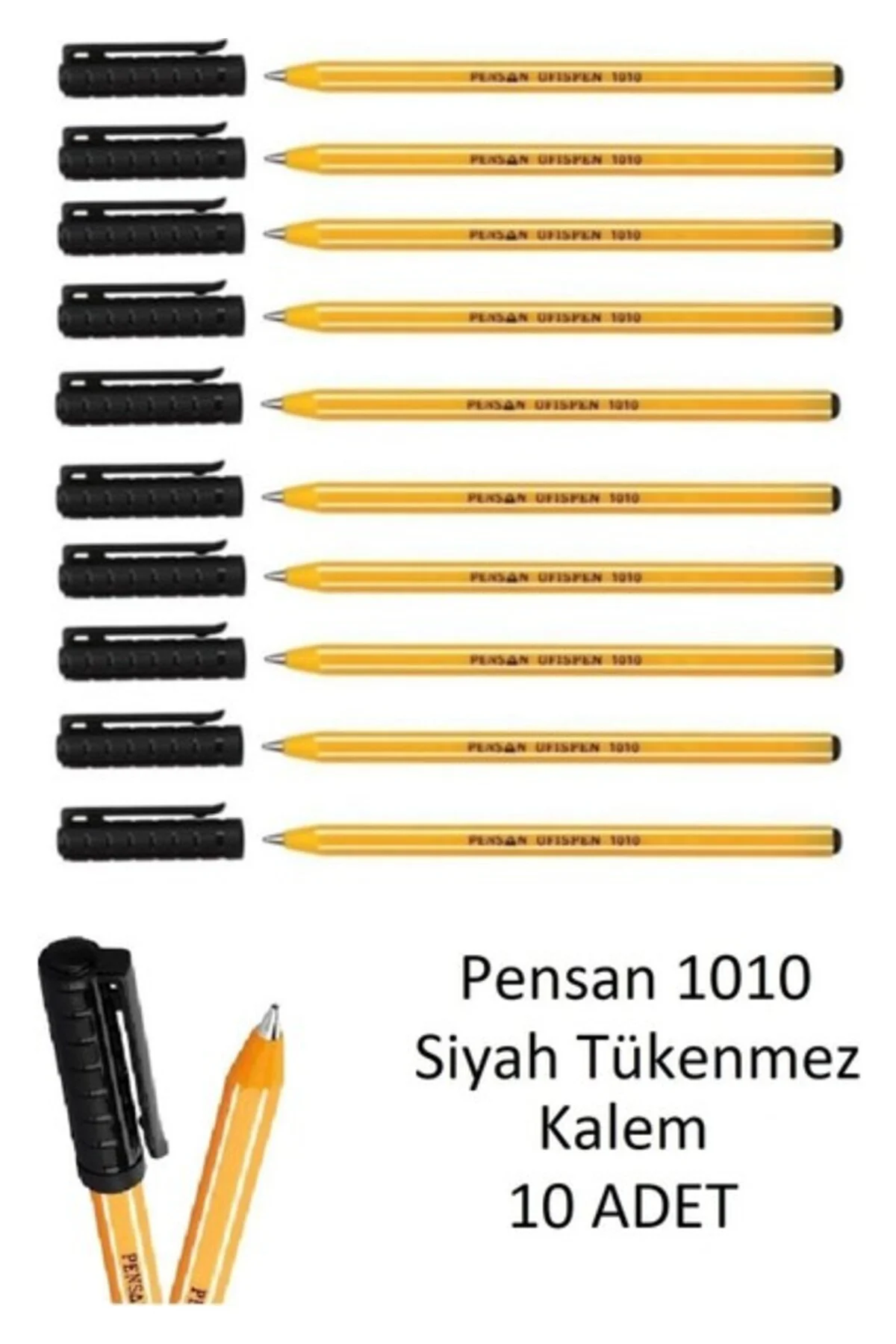 Pensan 1010 Ofispen Tükenmez Kalem ( 20 Adet Siyah)