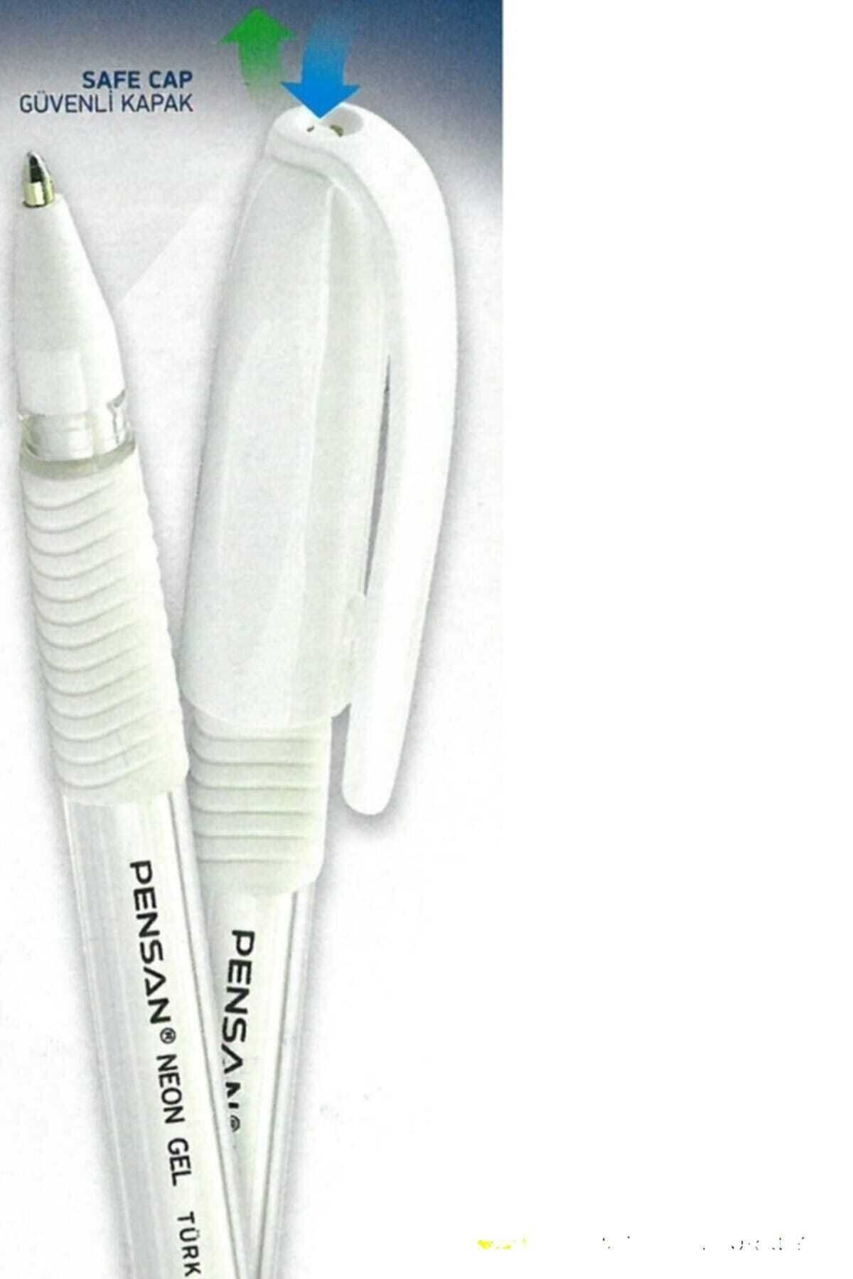 PENSAN NEON JEL KALEM BEYAZ 1 MM
