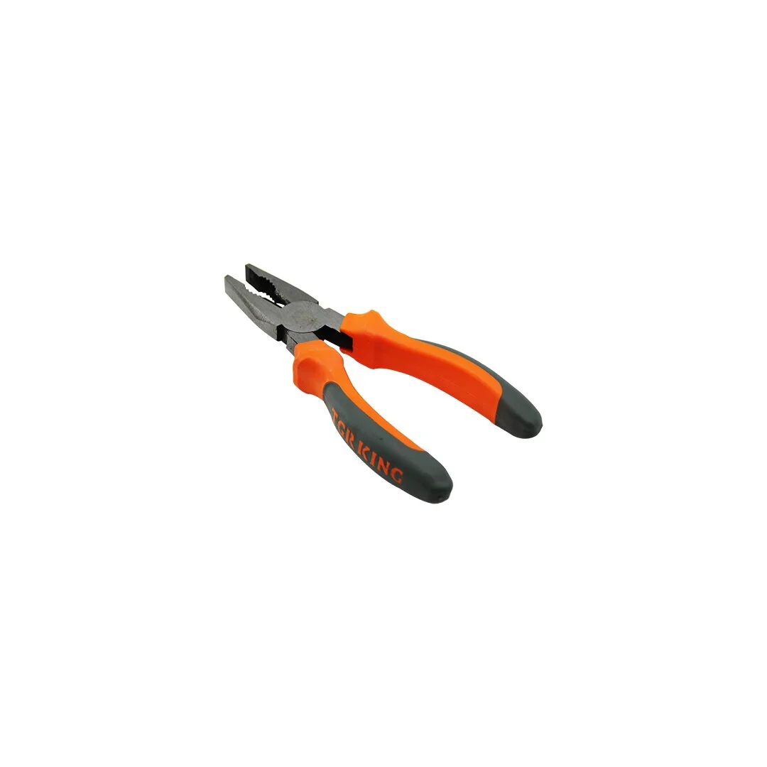 Pense Turuncu Gri Saplı 7 İnç - 180mm 5224