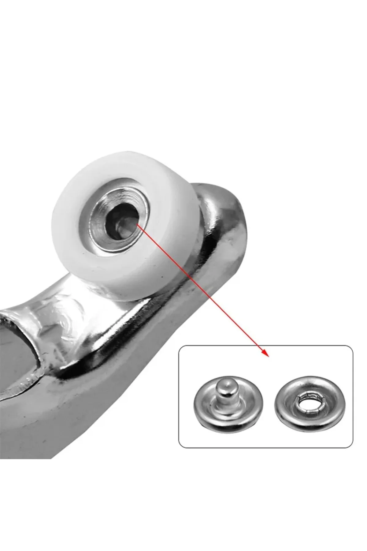 Pense ve 200 adet Gömlek Çıtçıtı ve Bebe Çıtçıt Montaj Seti