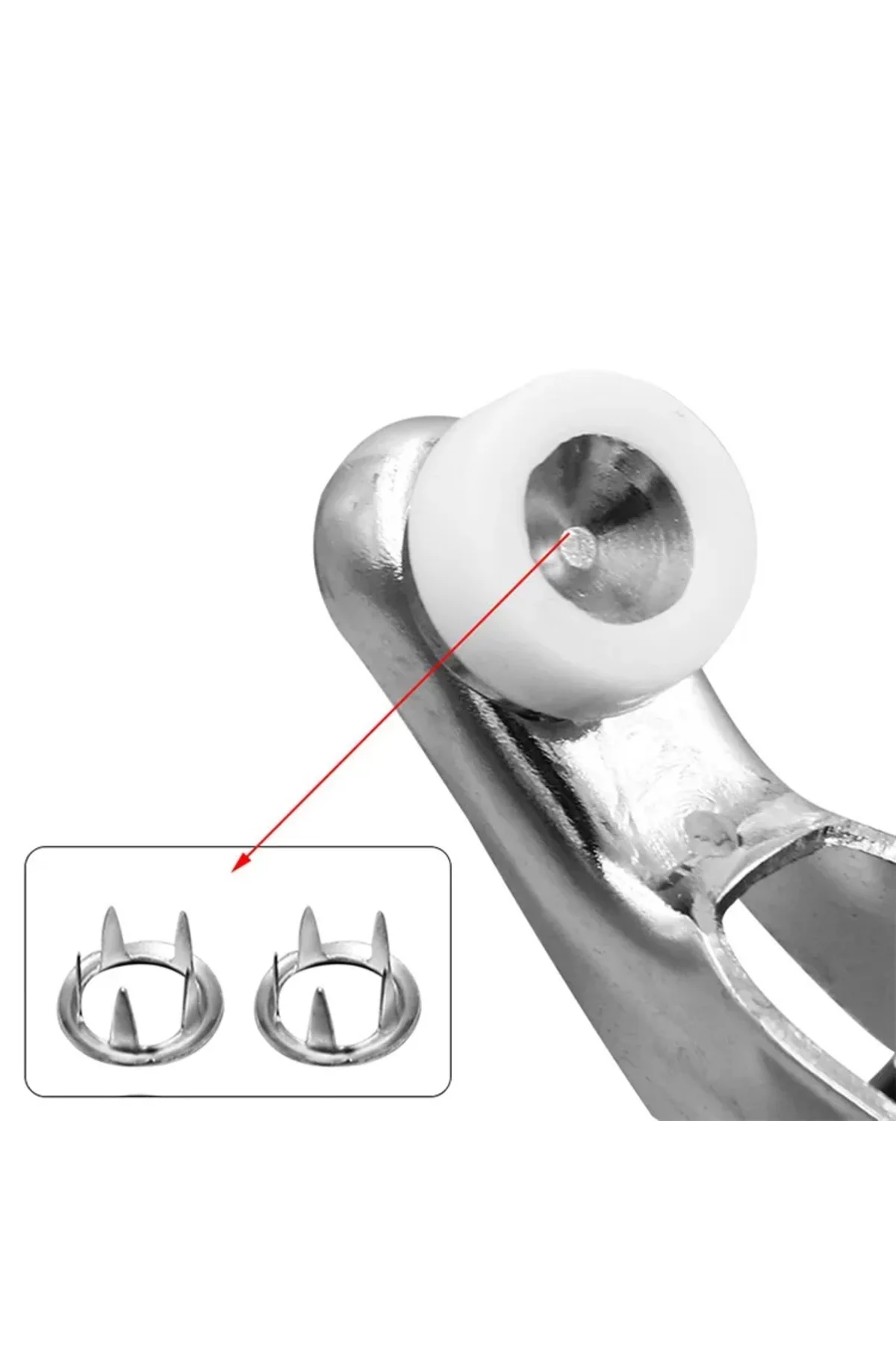 Pense ve 200 adet Gömlek Çıtçıtı ve Bebe Çıtçıt Montaj Seti