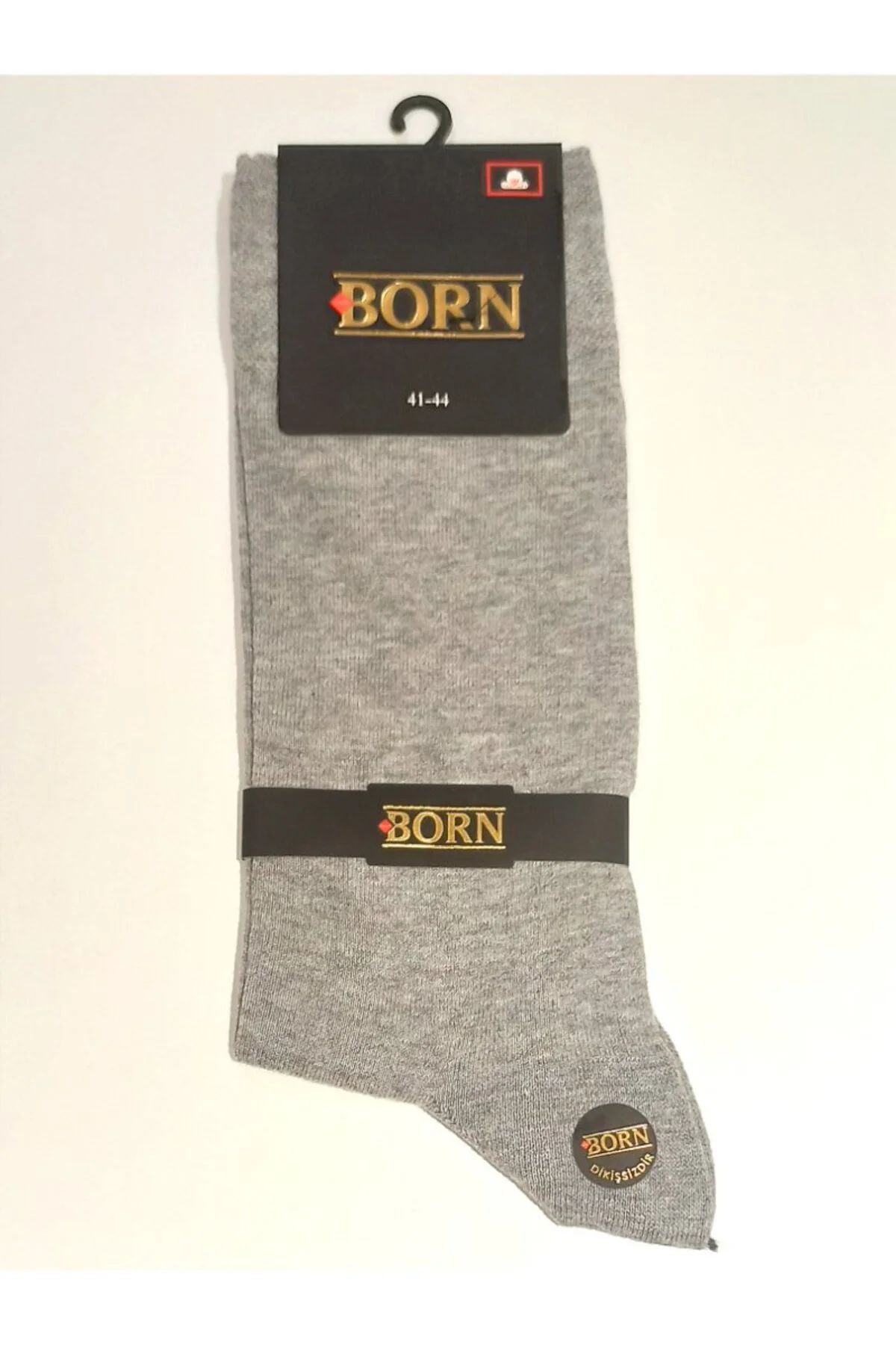 Penye Coton Gri Renk 41-44 Erkek Çorap