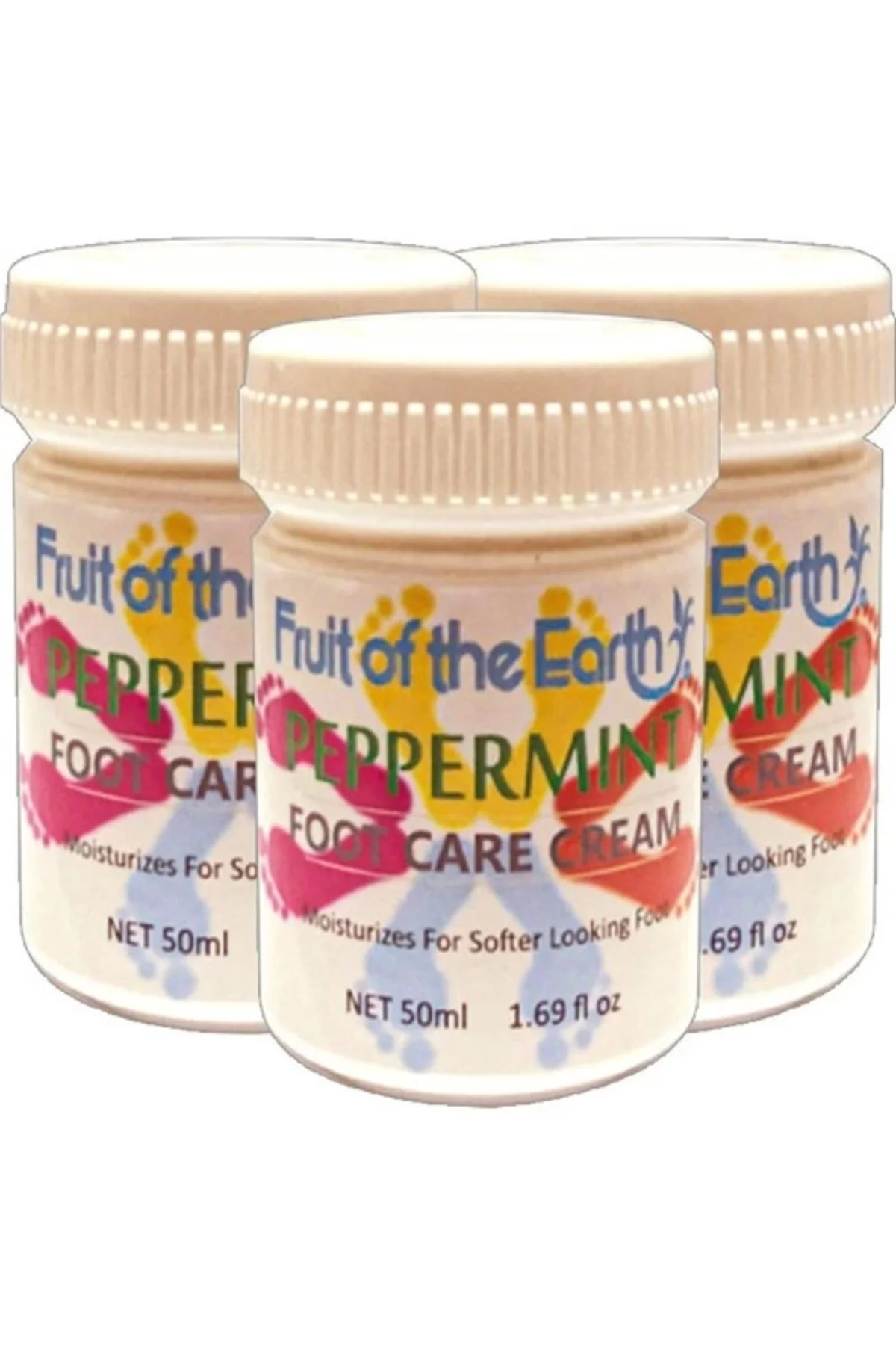 Peppermint Pepper Mint Soğutucu Ayak Kremi 3'lü Paket - 50 ml | Koku Önleyici