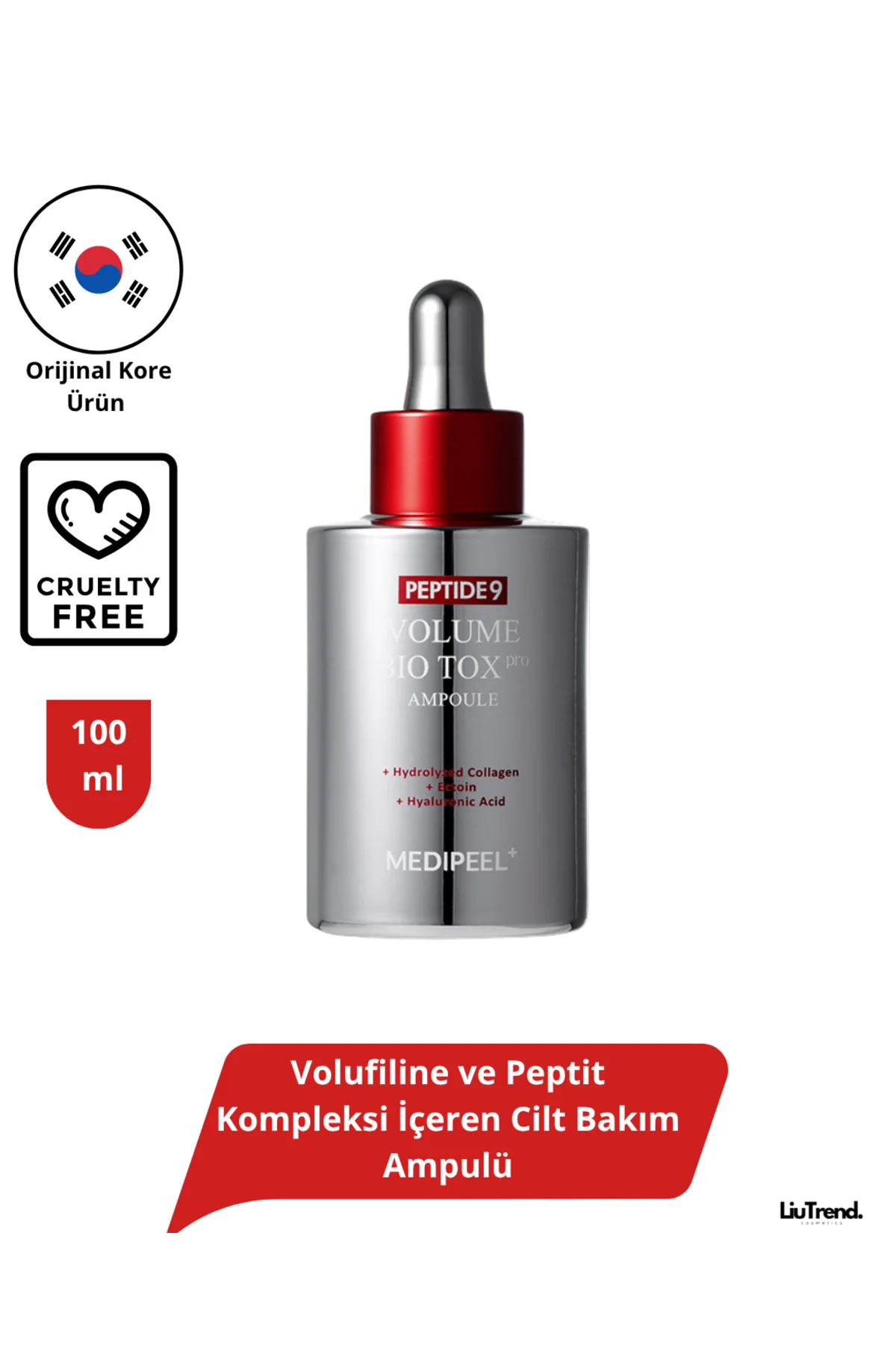 Peptide 9 Volume Bio Tox Ampoule Pro 100 ml Volufiline ve Peptit 