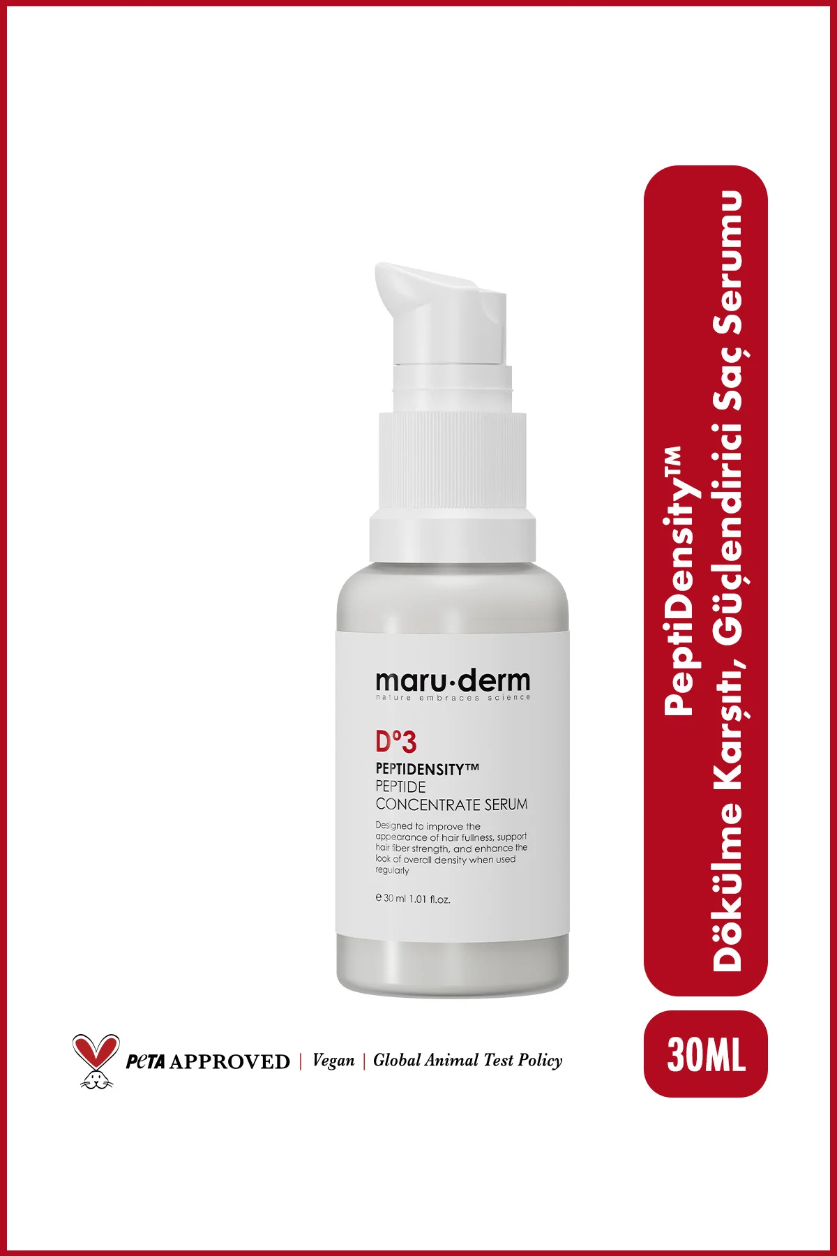 PeptiDensity™ Dökülme Karşıtı Peptit Saç Serumu | Saç Yoğunlaştır Fiyatı, Yorumları ve Özellikleri
