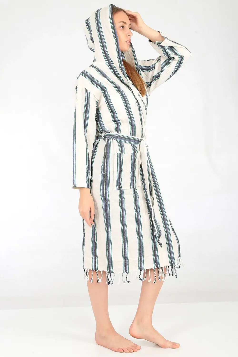 Pera Peştemal Bornoz