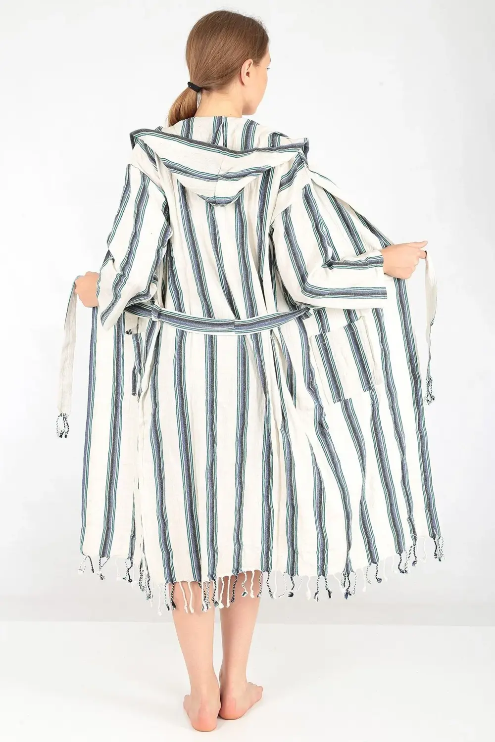 Pera Peştemal Bornoz