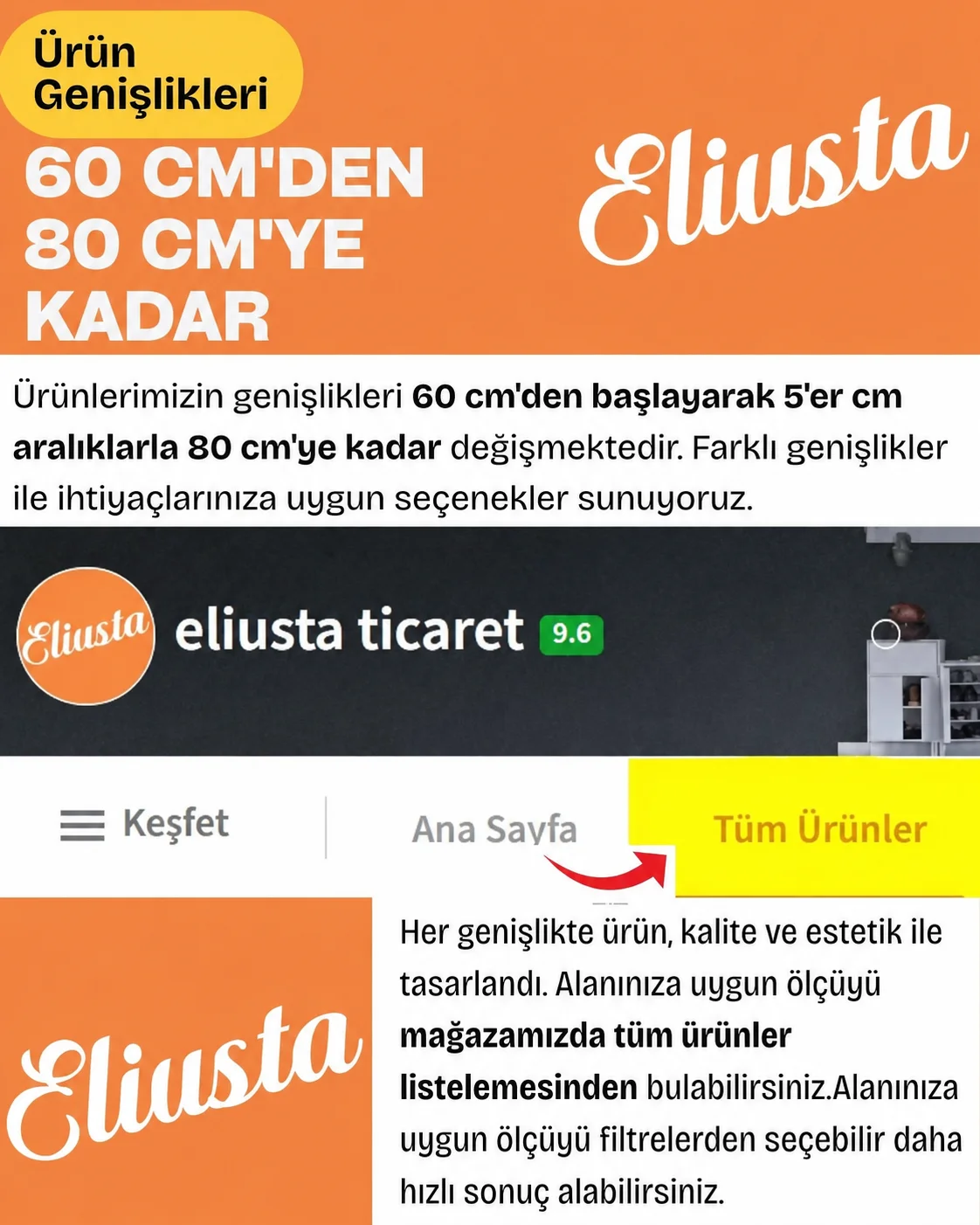 Perax 80 cm Kapaklı Set Üstü Ocak Dolabı Fırınlık Kiler Çok Amaçl Perax 80 cm Kapaklı Set Üstü Ocak Dolabı Fırınlık Kiler Çok Amaçl - Görsel 7