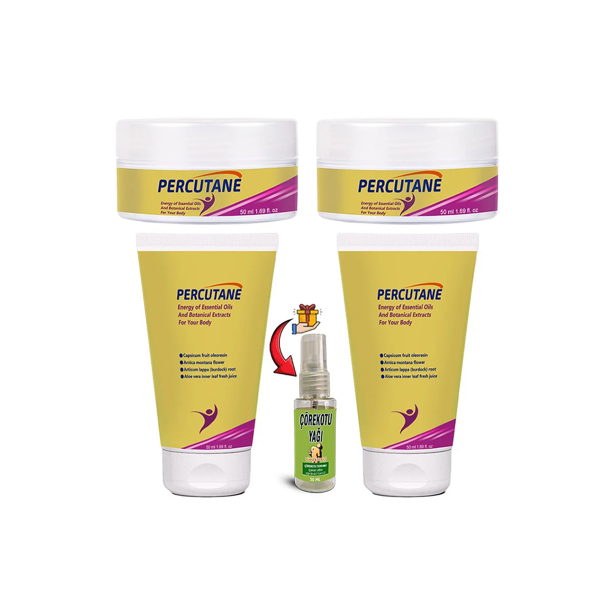 Percutane Arnika ve Çörekotu Yağlı Krem Seti – 50ml Doğal Bitkisel Krem Fiyatı, Yorumları ve Özellikleri