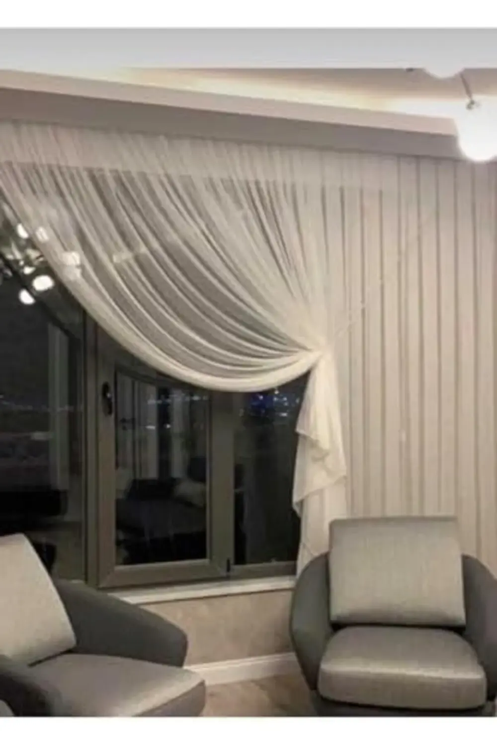 Perde Kruvaze Bağlama Aparat, Halat, Kordon Fon Perde Kornişe Tak