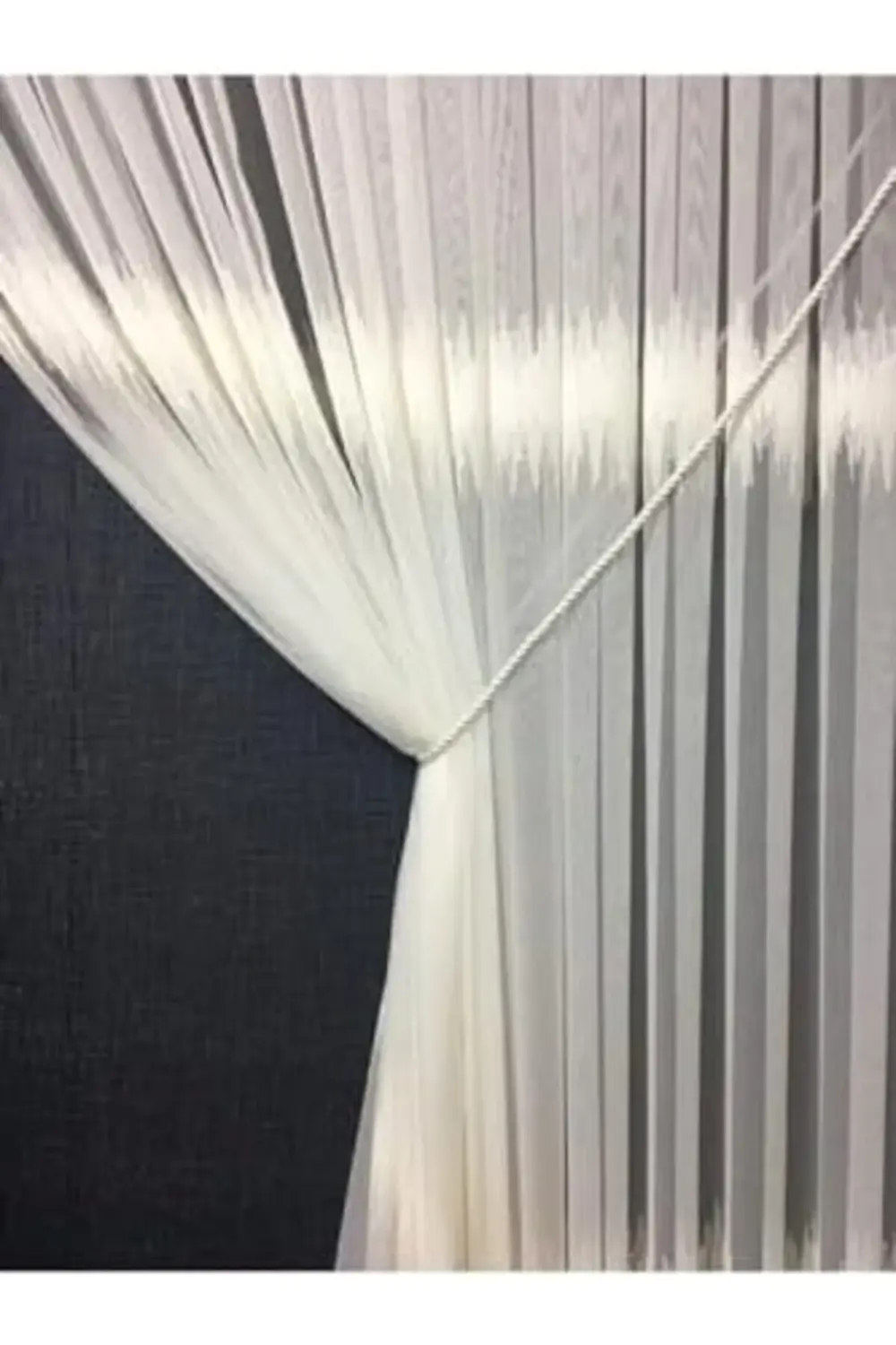 Perde Kruvaze Bağlama Aparat, Halat, Kordon Fon Perde Kornişe Tak