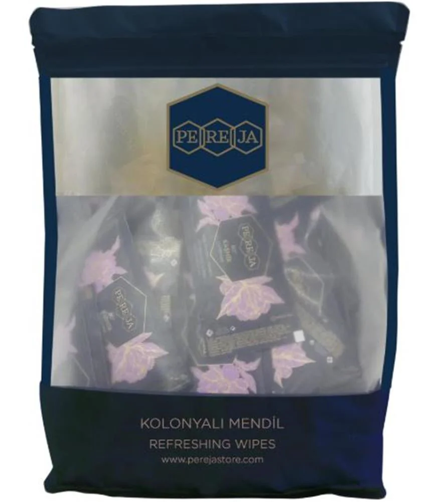 Pereja Kaşmir Kolonyalı Mendil 5x10 150li