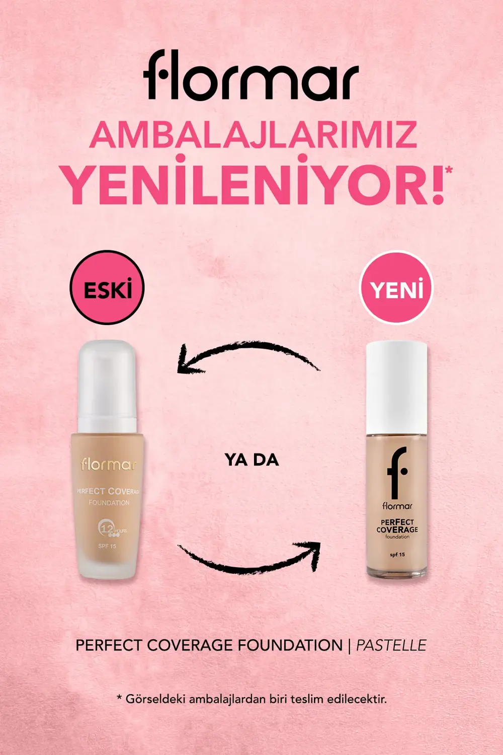 Perfect Coverage Yüksek Pigmentli & Yarı Parlak Bitişli SPF15 Fon