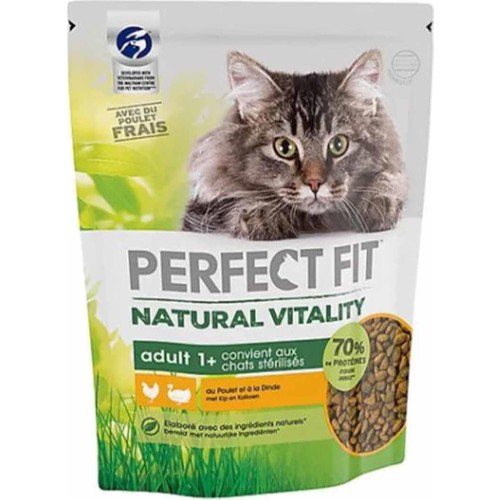 Perfect Fit Natural Vitality Tavuklu ve Hindili Yetişkin Kedi Mam Perfect Fit Natural Vitality Tavuklu ve Hindili Yetişkin Kedi Mam