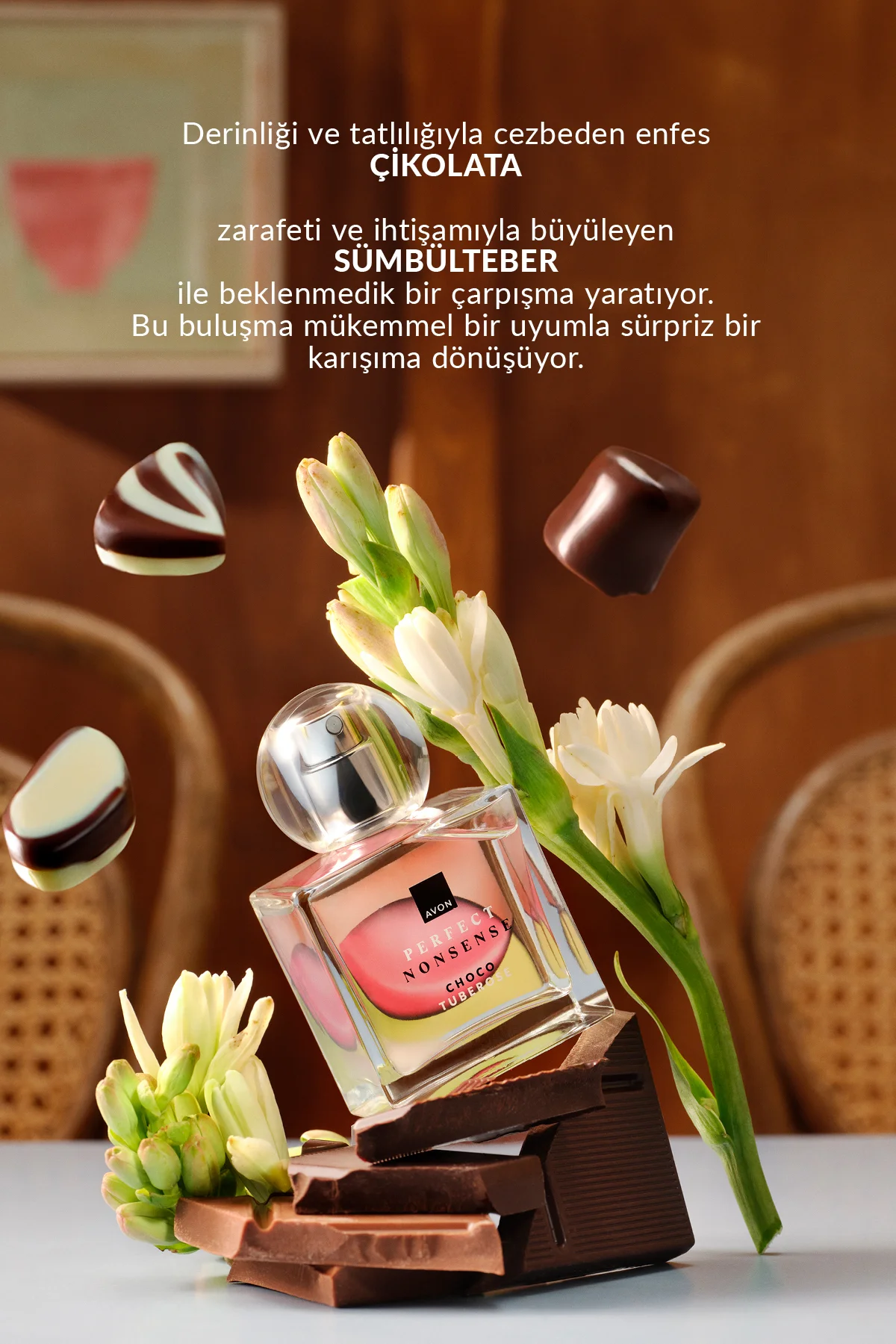 Perfect Nonsense Choco Tuberose Kadın Parfüm Edp 50 Ml. Perfect Nonsense Choco Tuberose Kadın Parfüm Edp 50 Ml.