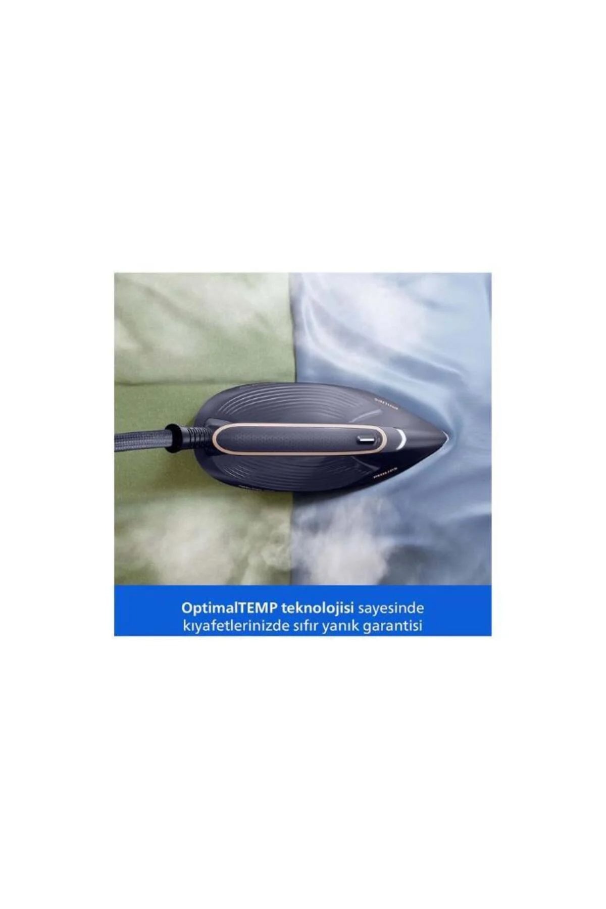 PerfectCare 7000 Serisi Buhar Kazanlı Ütü, Otomatik Buhar, OptimalTEMP, Easy De-Calc, PSG7300/80 PerfectCare 7000 Serisi Buhar Kazanlı Ütü, Otomatik Buhar, OptimalTEMP, Easy De-Calc, PSG7300/80