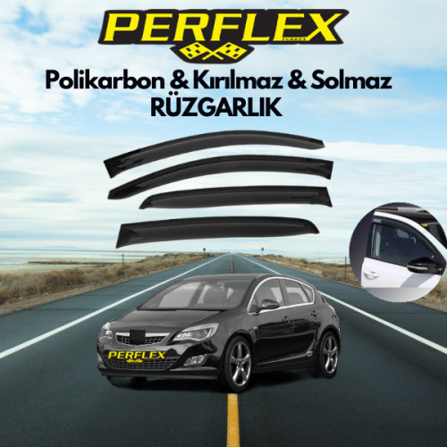 Perflex Polikarbon Kırılmaz Rüzgarlık V2 Mugen Opel Astra H 2004-