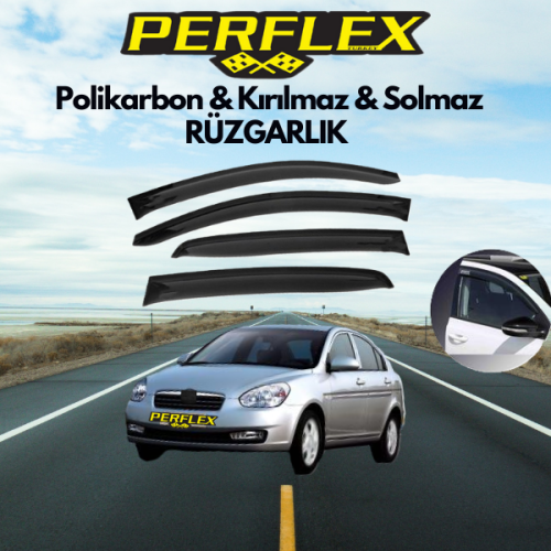 Perflex Polikarbon Kırılmaz Rüzgarlık V2 Mugen Hyundai Accent 200 Perflex Polikarbon Kırılmaz Rüzgarlık V2 Mugen Hyundai Accent 200