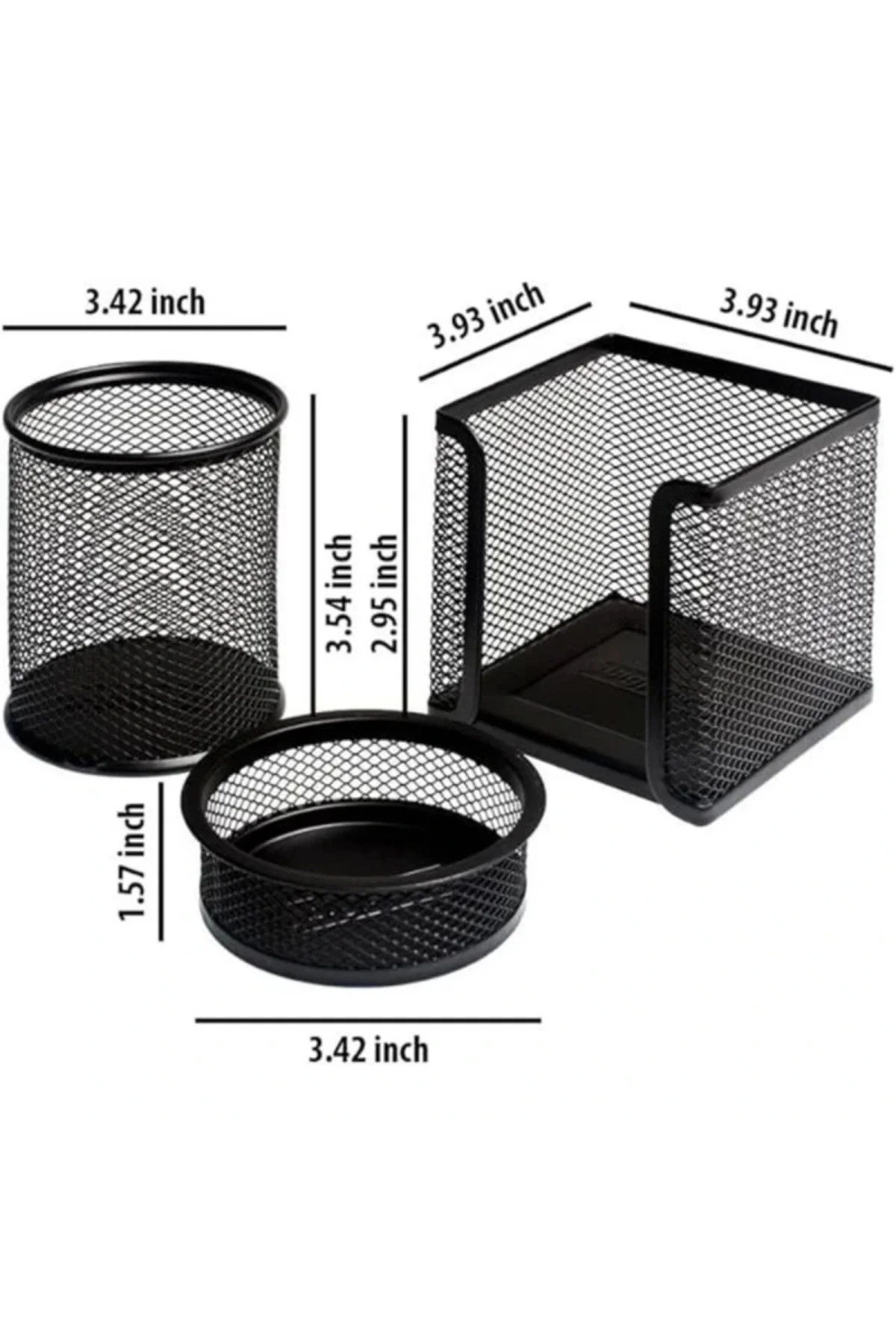 PERFORE MASA SETİ 3 LÜ 470G SİYAH