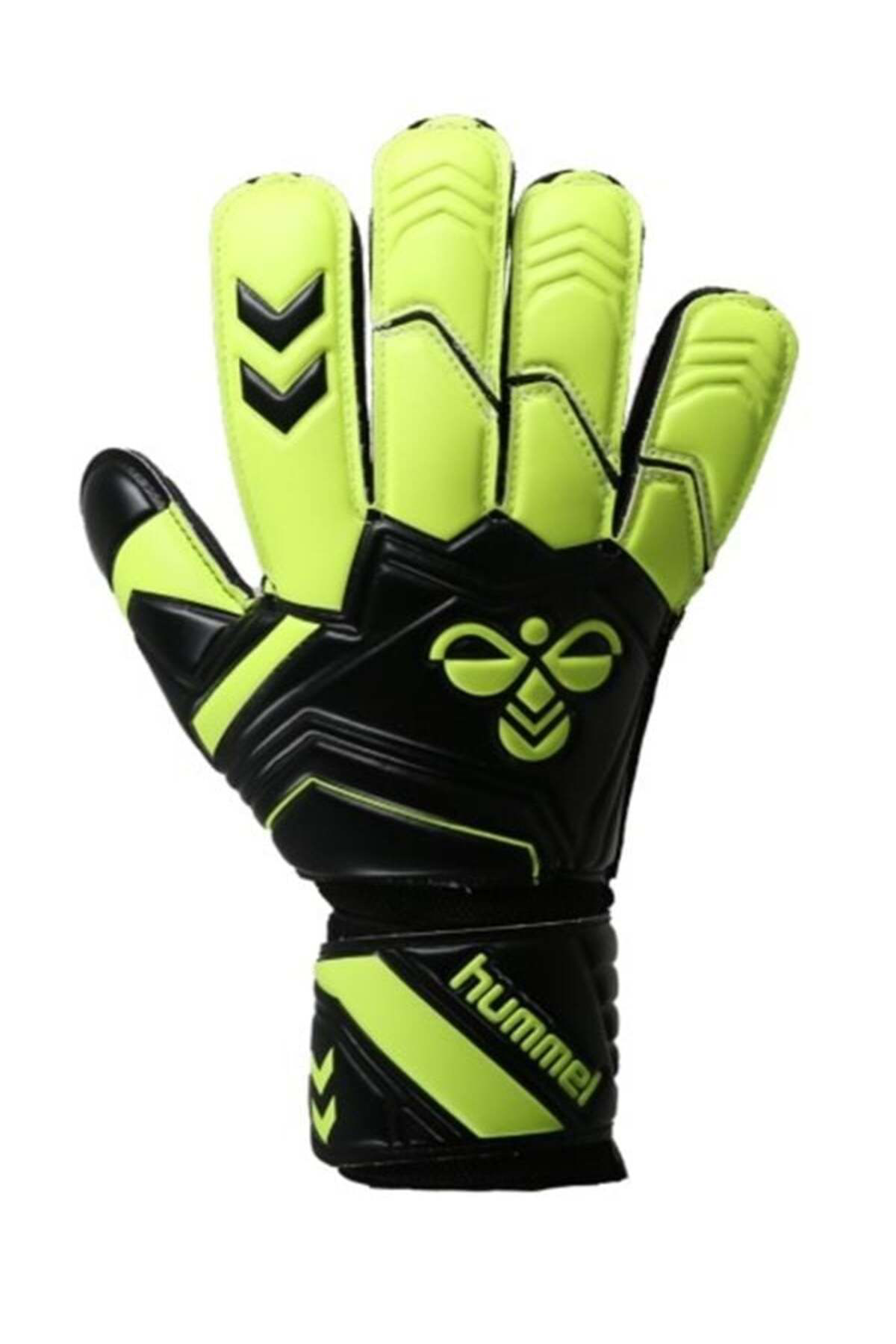 Hummel Performance Kaleci Eldiveni Siyah Neon Sarı