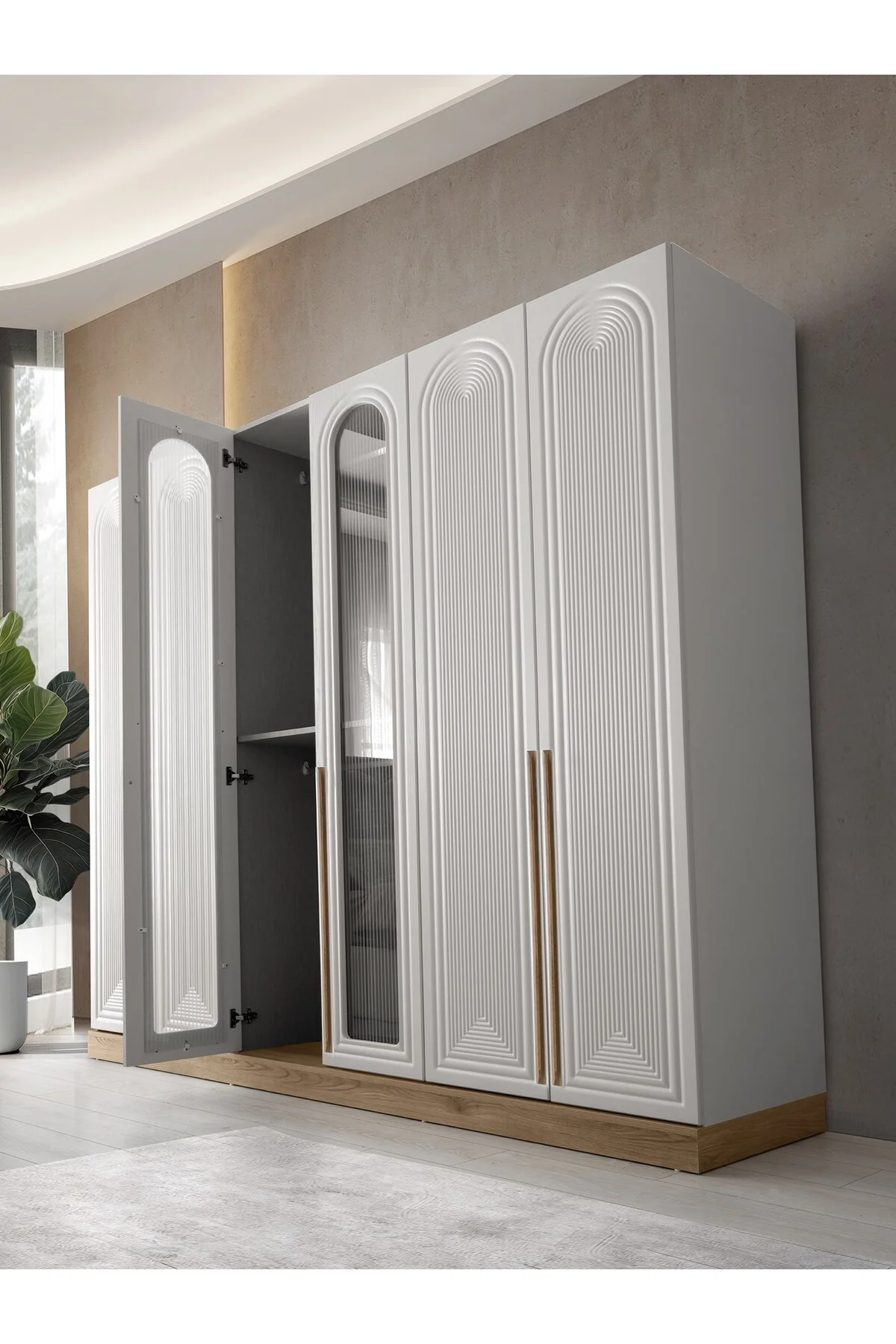 PERGE MDF 6 KAPILI DOLAP Fiyatı, Yorumları ve Özellikleri