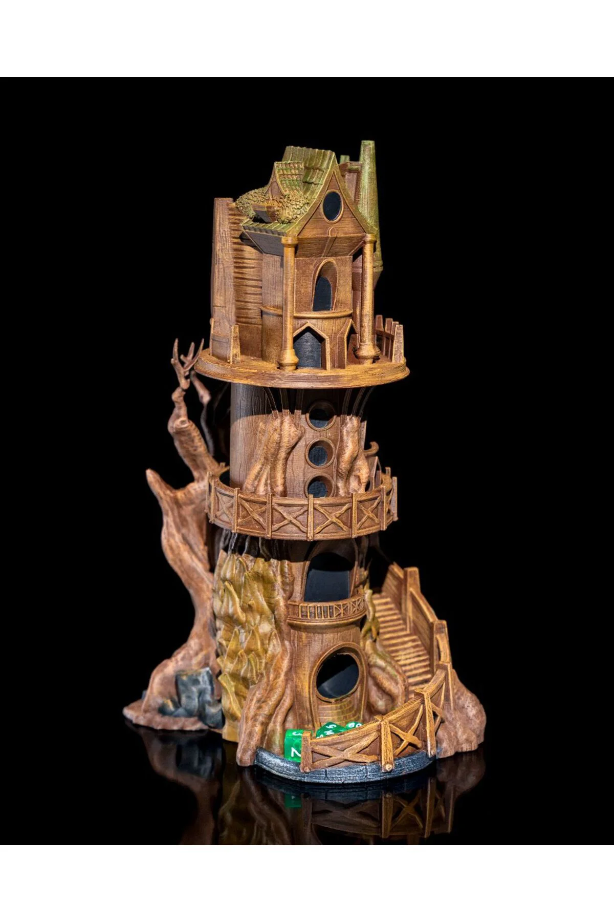 Peri Ağaç Evi İzleme Zar Kulesi - The Watch Tower 20 Cm (Dev Boy)