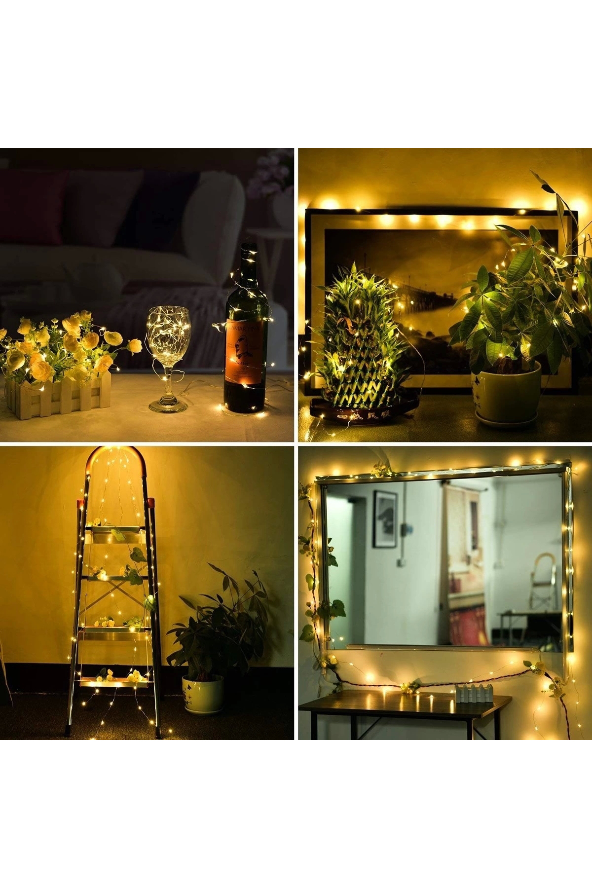 İris Peri Led İşık 3 Metre Gün İşiği Dekor Lambası 28 Ledli