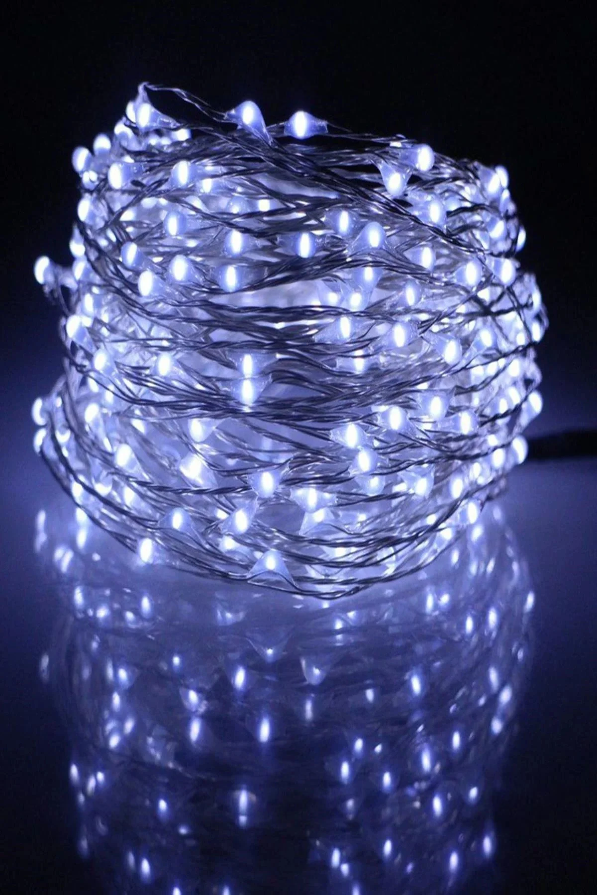 Peri Led Işık 5 Metre Beyaz Dekor Lambası 50 Ledli - Görsel 2