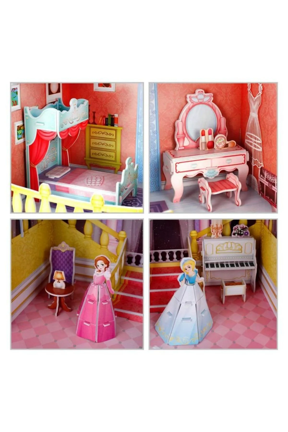 Peri Masalı Şatosu 3D Puzzle
