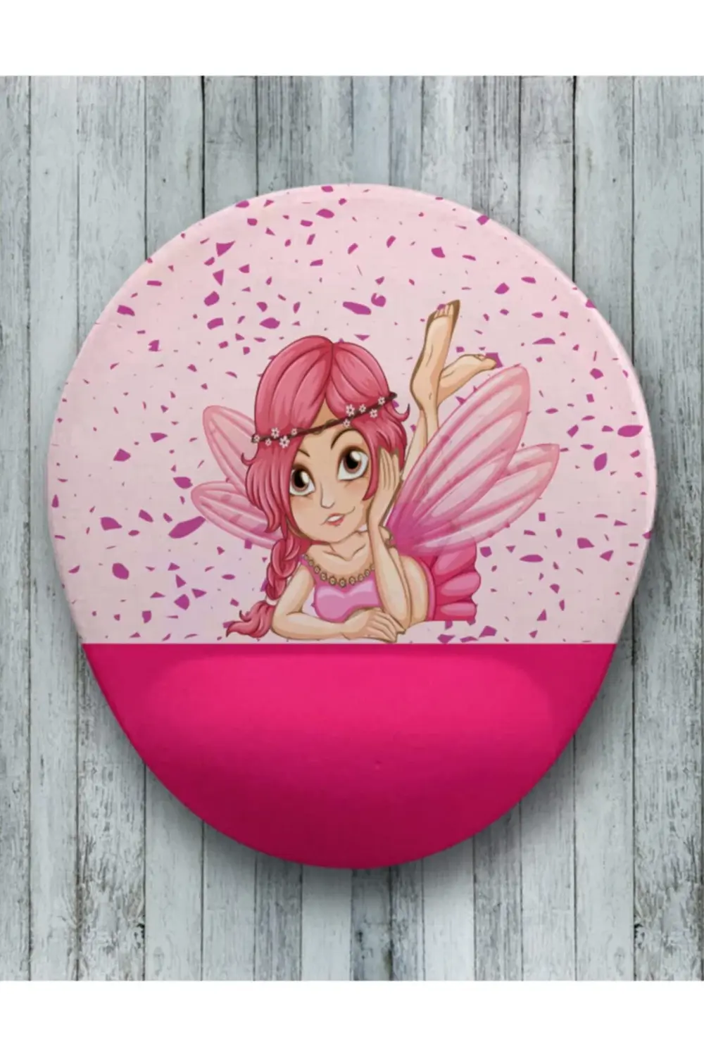 Peri Oval Bilek Destekli Mouse Pad