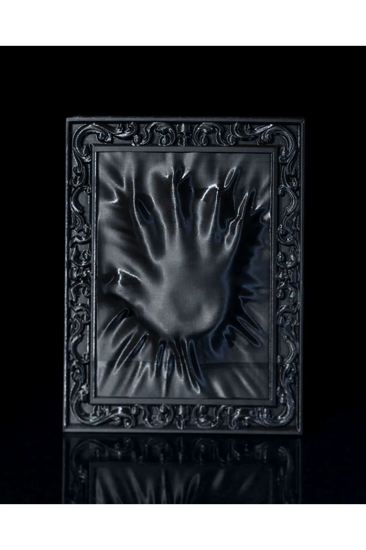 Perili Cadılar Bayramı Çerçeve 3'lü Halloween 3'lü Perili Çerçeve Seti Büyük Boy 21CM