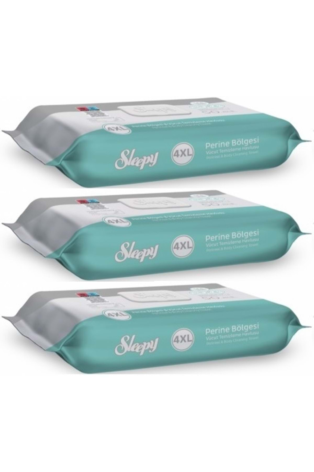 Perine Bölgesi ve Vücut Temizleme Islak Mendil Havlu 50 Yaprak (E