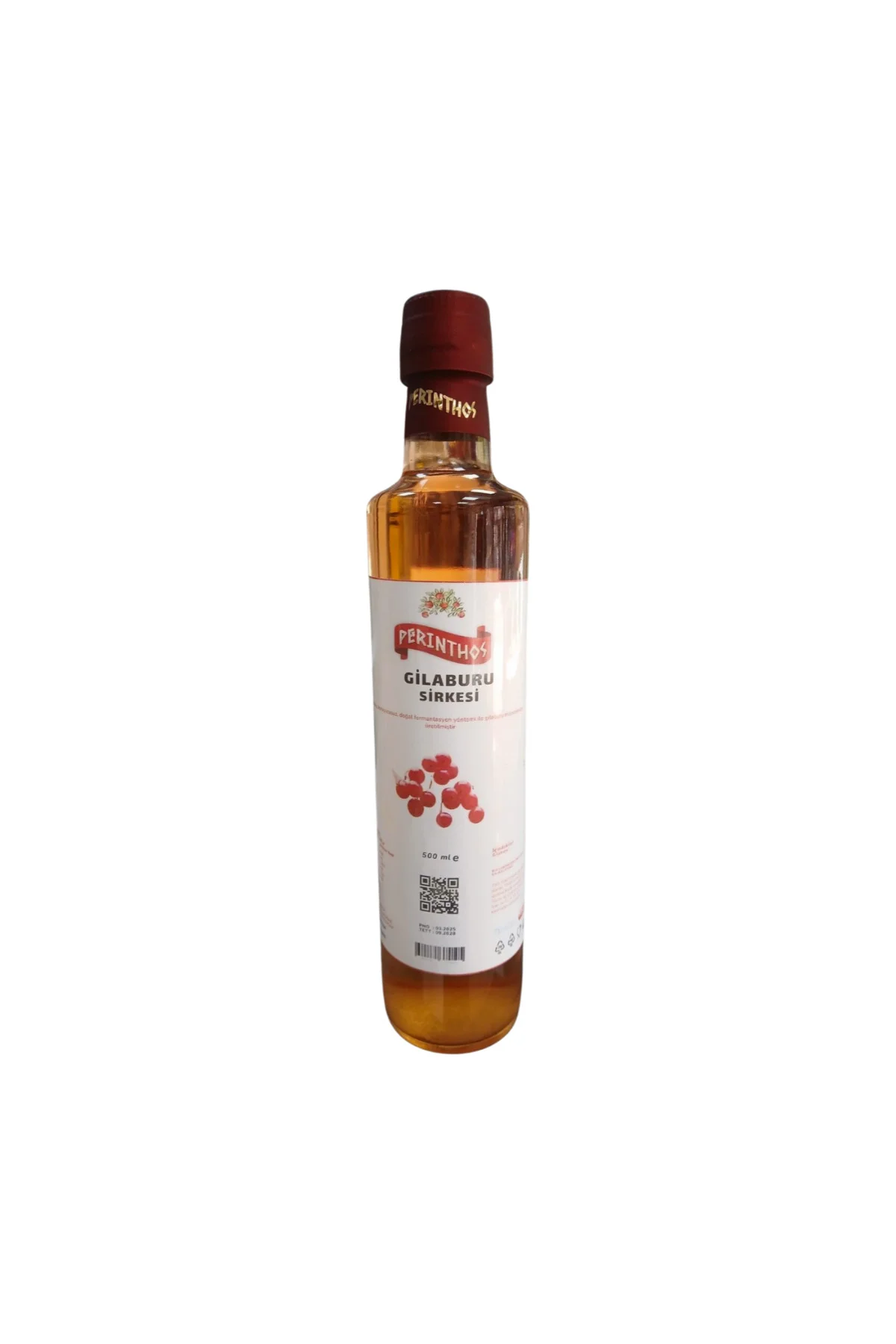 Perinthos Doğal Gilaburu Sirkesi 500 ml