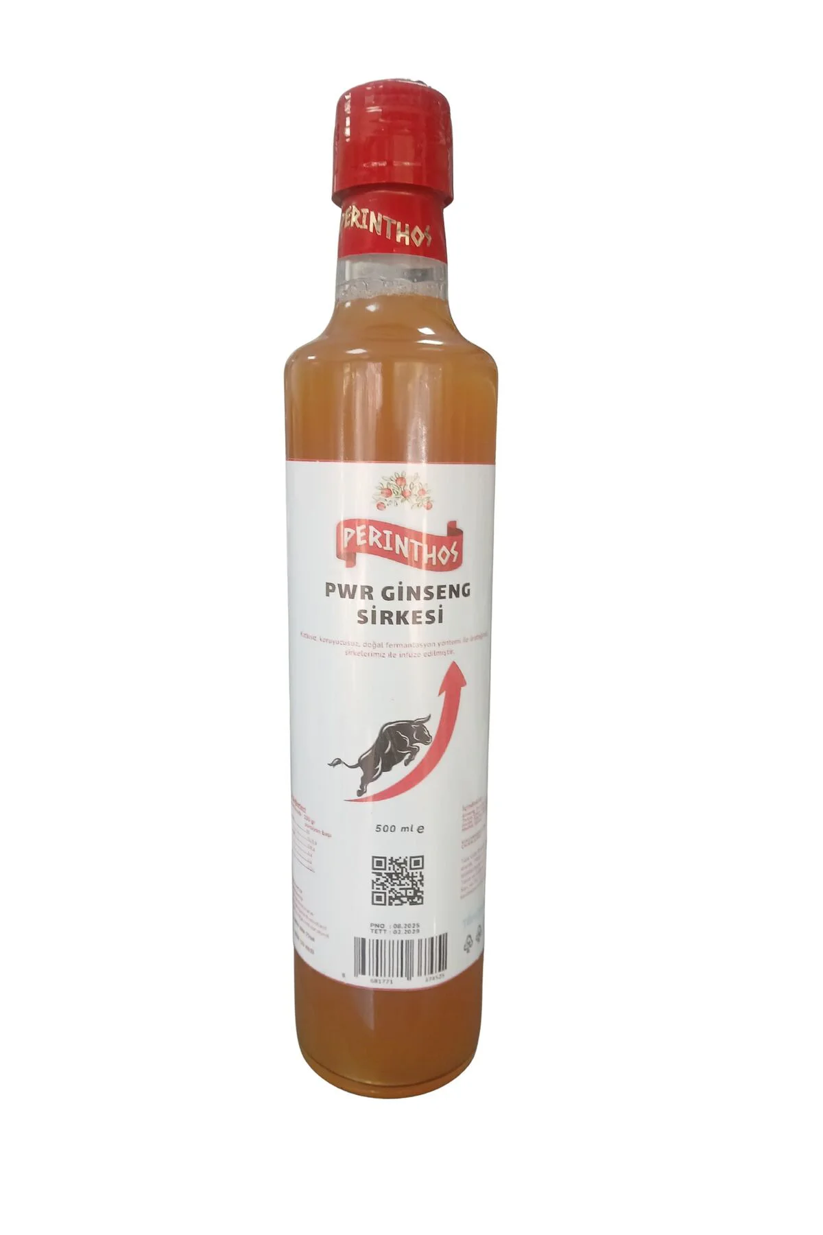 Perinthos Doğal Ginseng Sirkesi 500 ml
