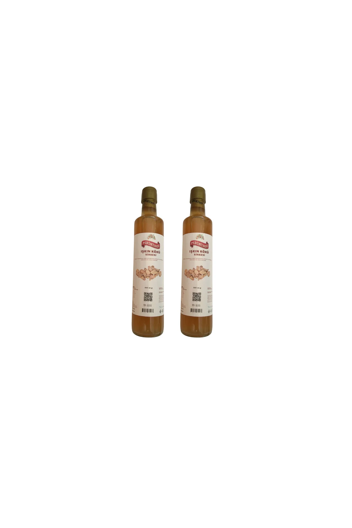 Perinthos Işkın Kökü Sirkesi 500 ml x 2 Adet