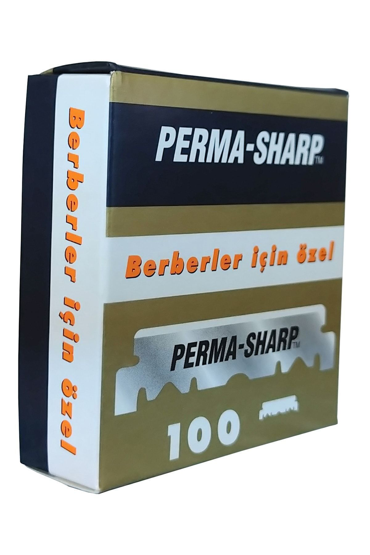 Perma-sharp Single Edge Berber Bıçağı 100'lü X 5 Adet