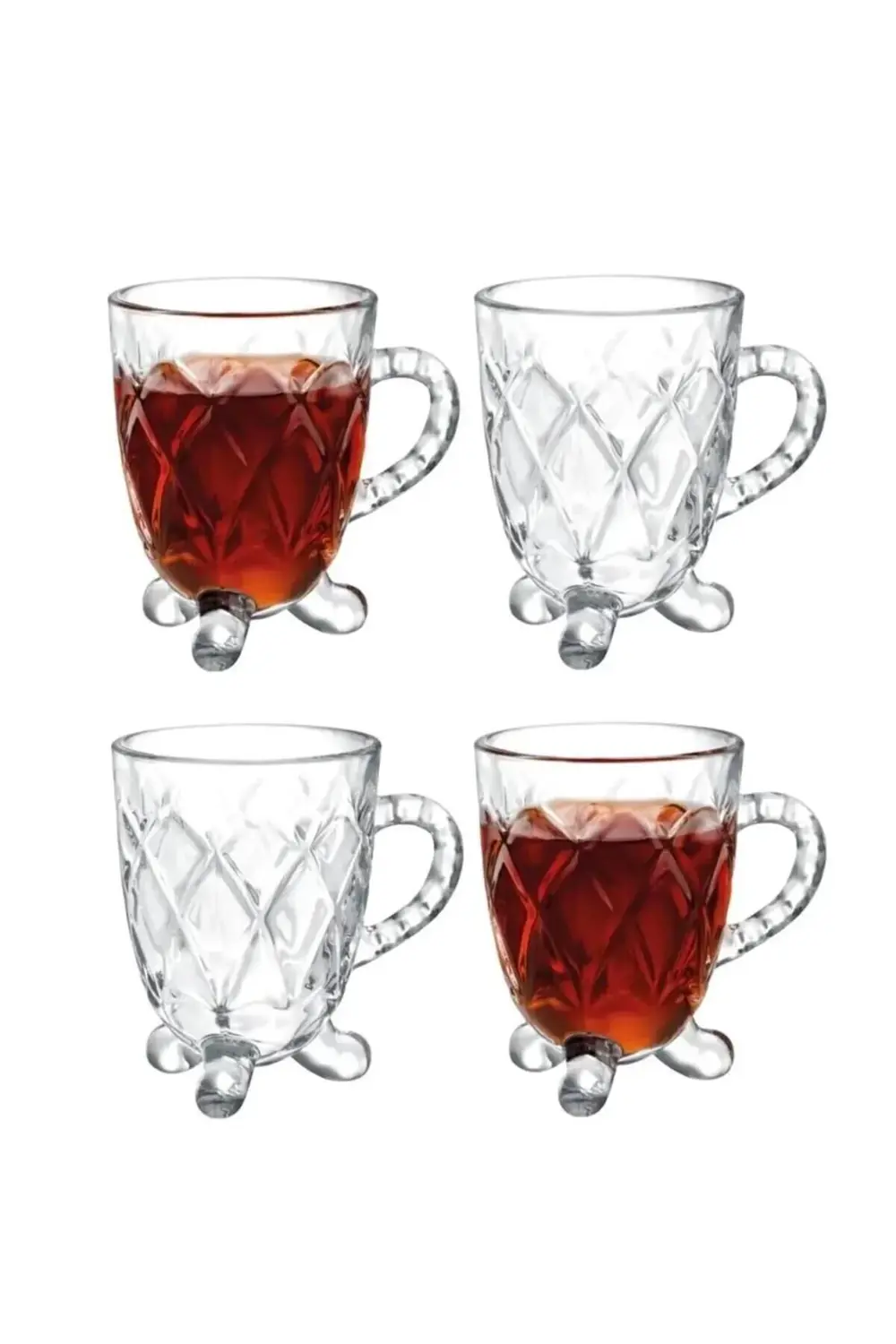 PEROTTİ Anthony 4'lü Cam Ayaklı Bardak