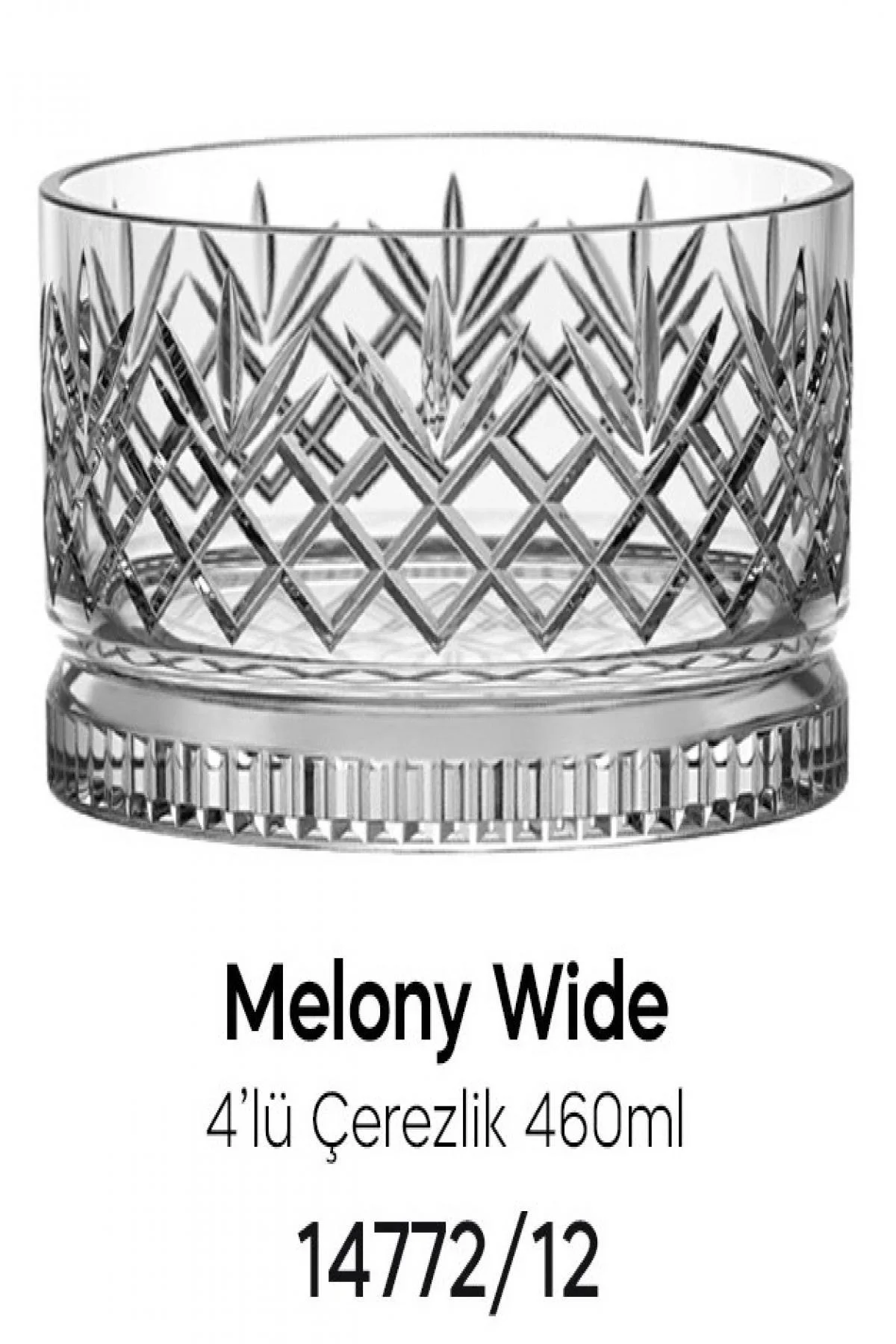 PEROTTİ MELONY WIDE 4`LÜ ÇEREZLİK 460ML 14772